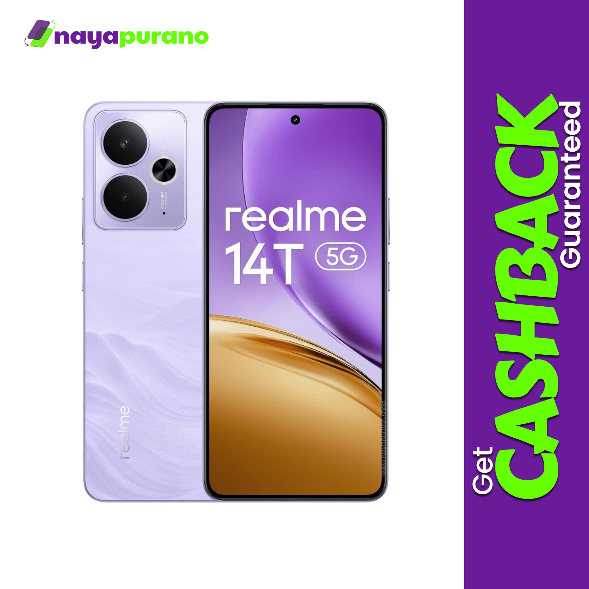 Buy Realme 14T, Realme 14T Lightning Purple