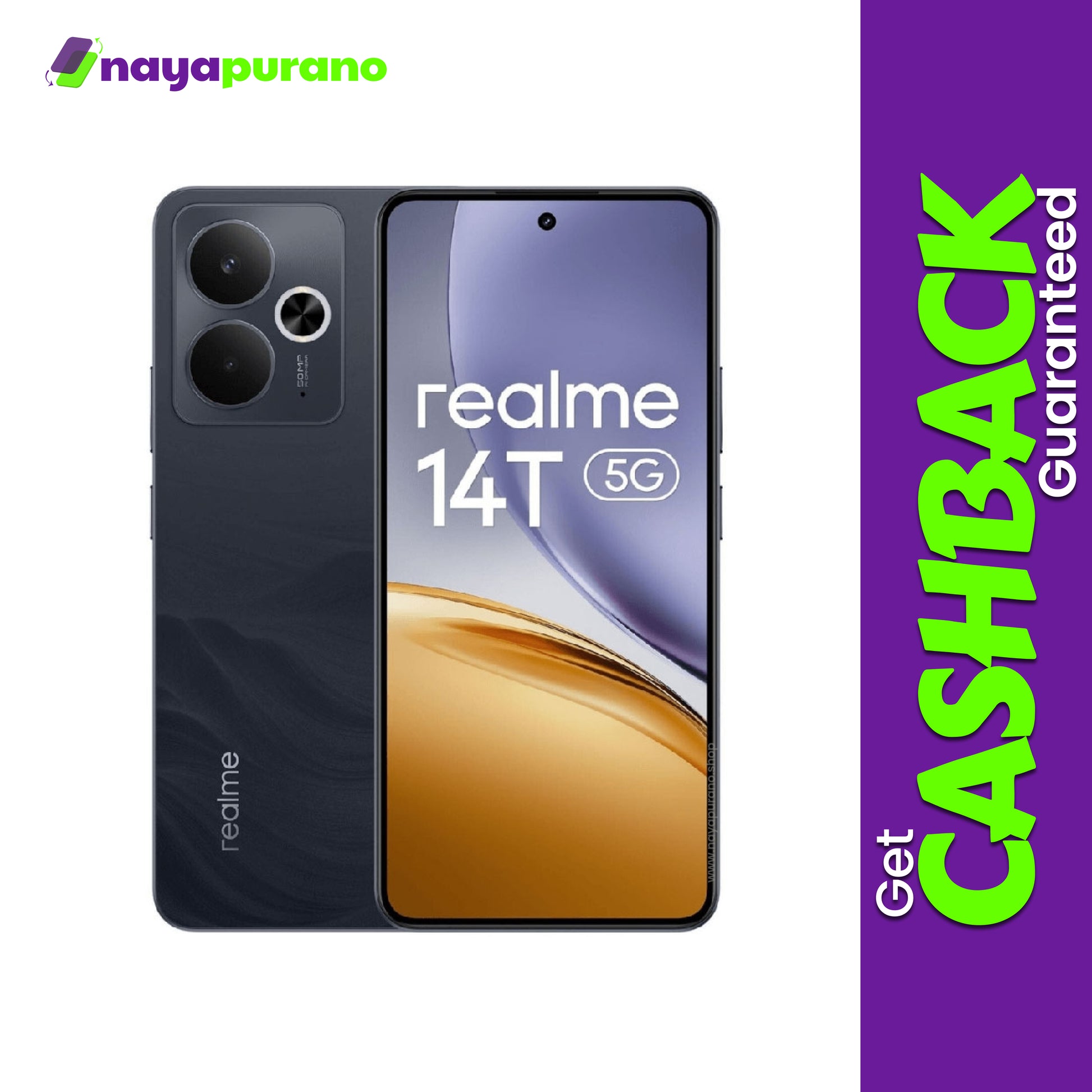 Buy Realme 14T, Realme 14T Obsidian Black