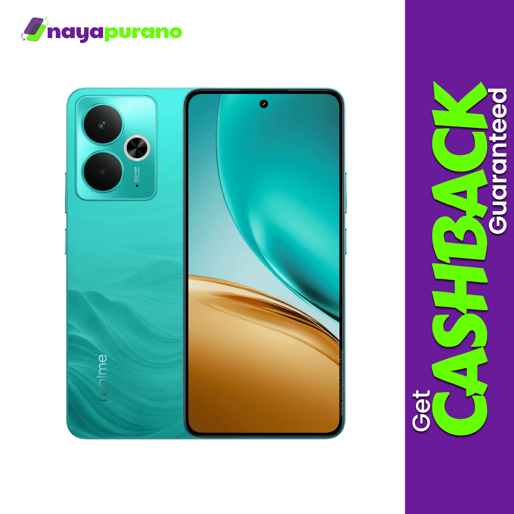 Buy Realme 14T, Realme 14T Surf Green