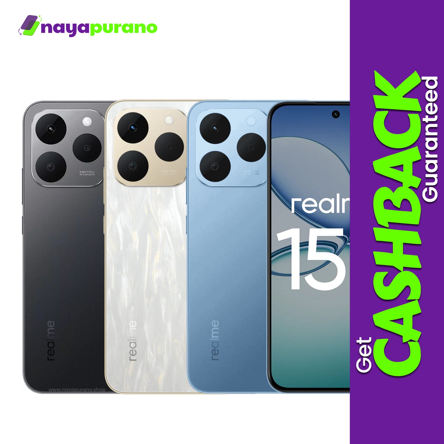 Buy Realme 15T, Realme 15T All Colors