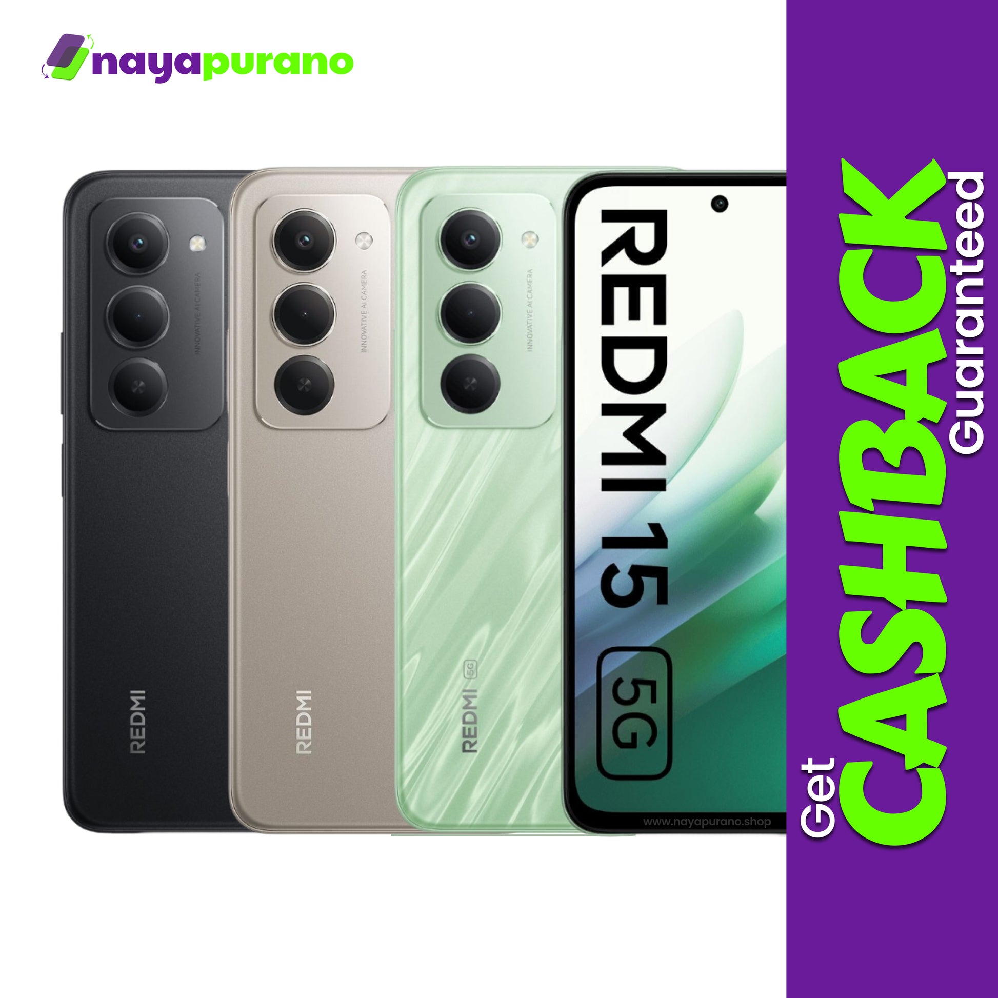 Buy Redmi 15, Redmi 15 All Colors