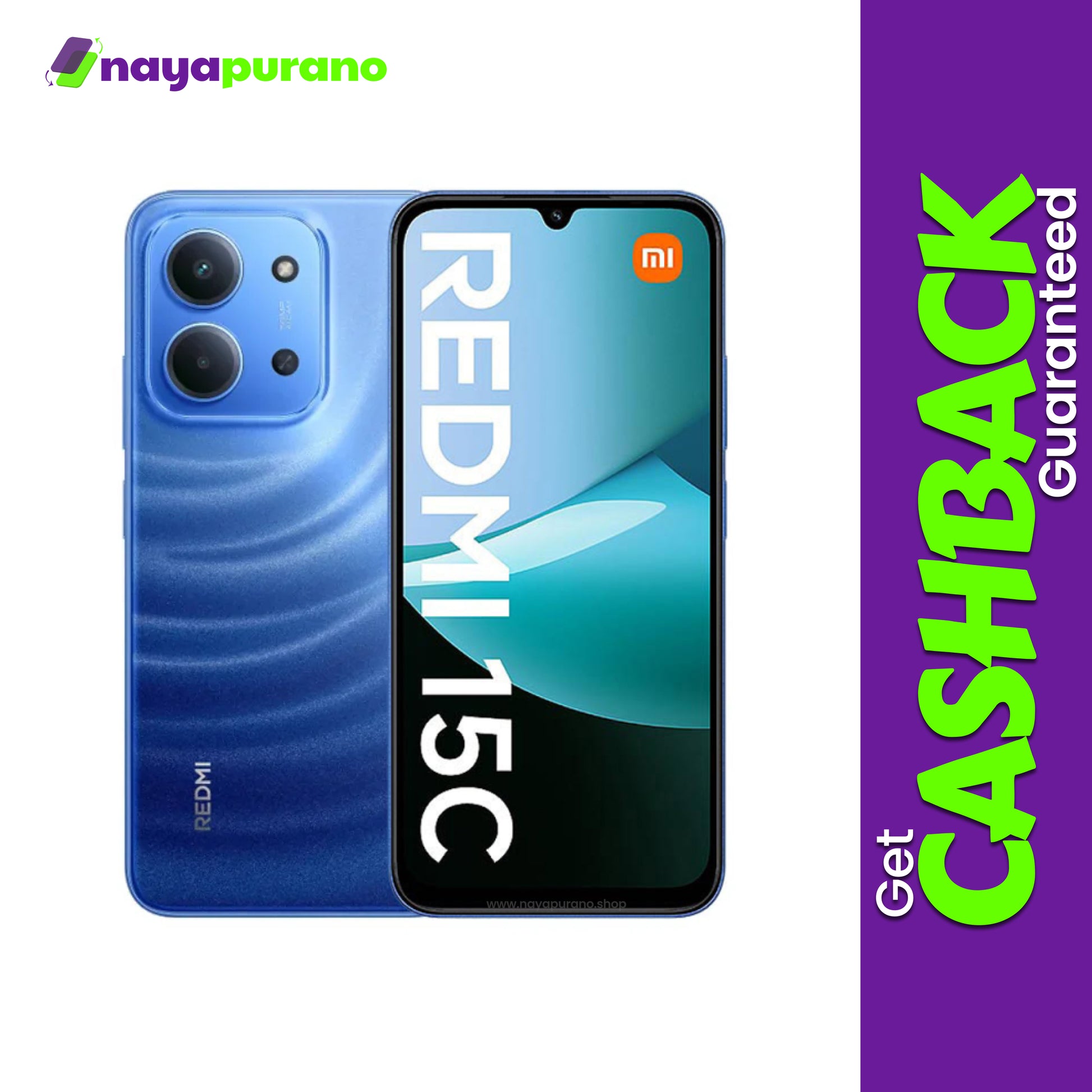 Buy Redmi 15C, Redmi 15C Moonlight Blue