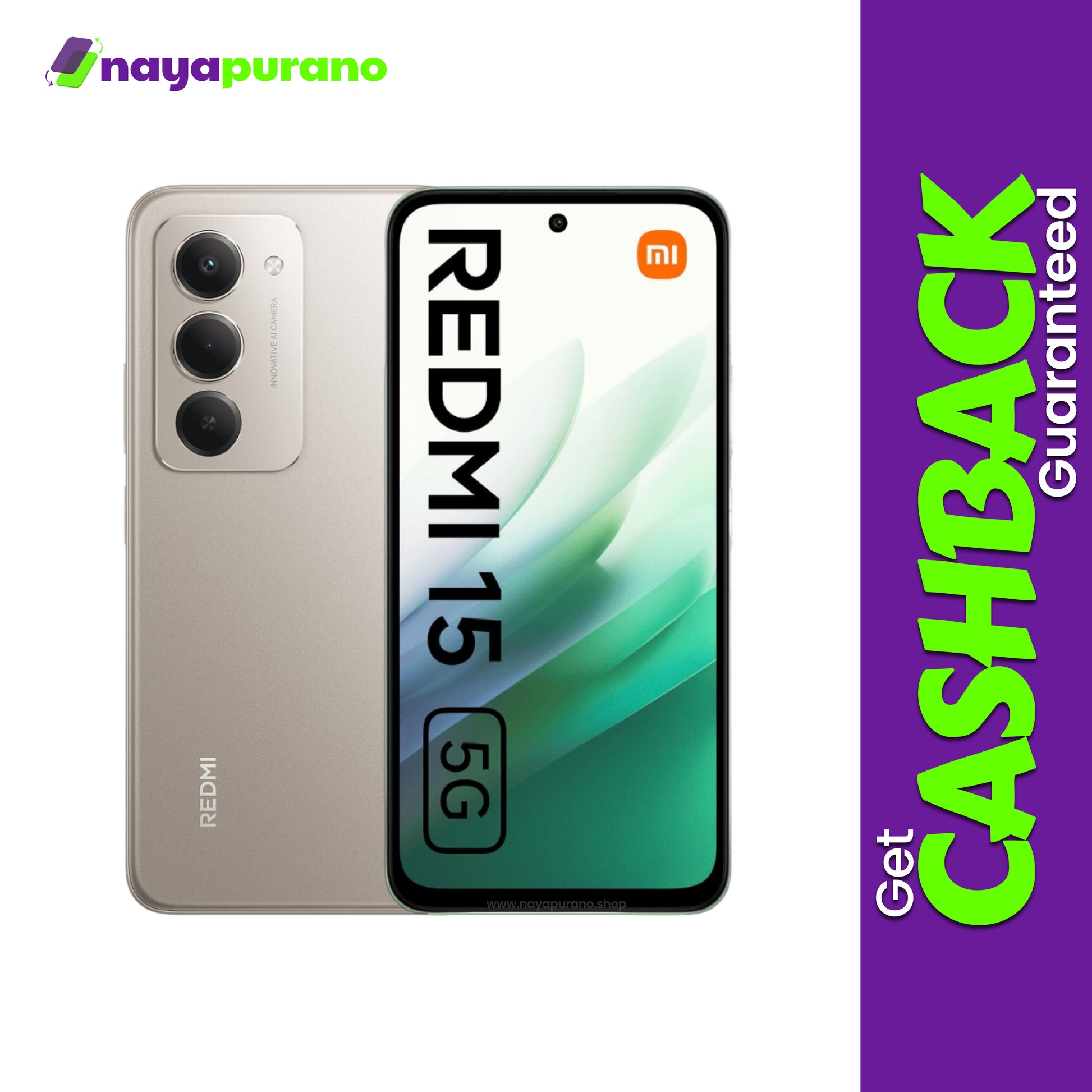 Buy Redmi 15, Redmi 15 Titan Gray