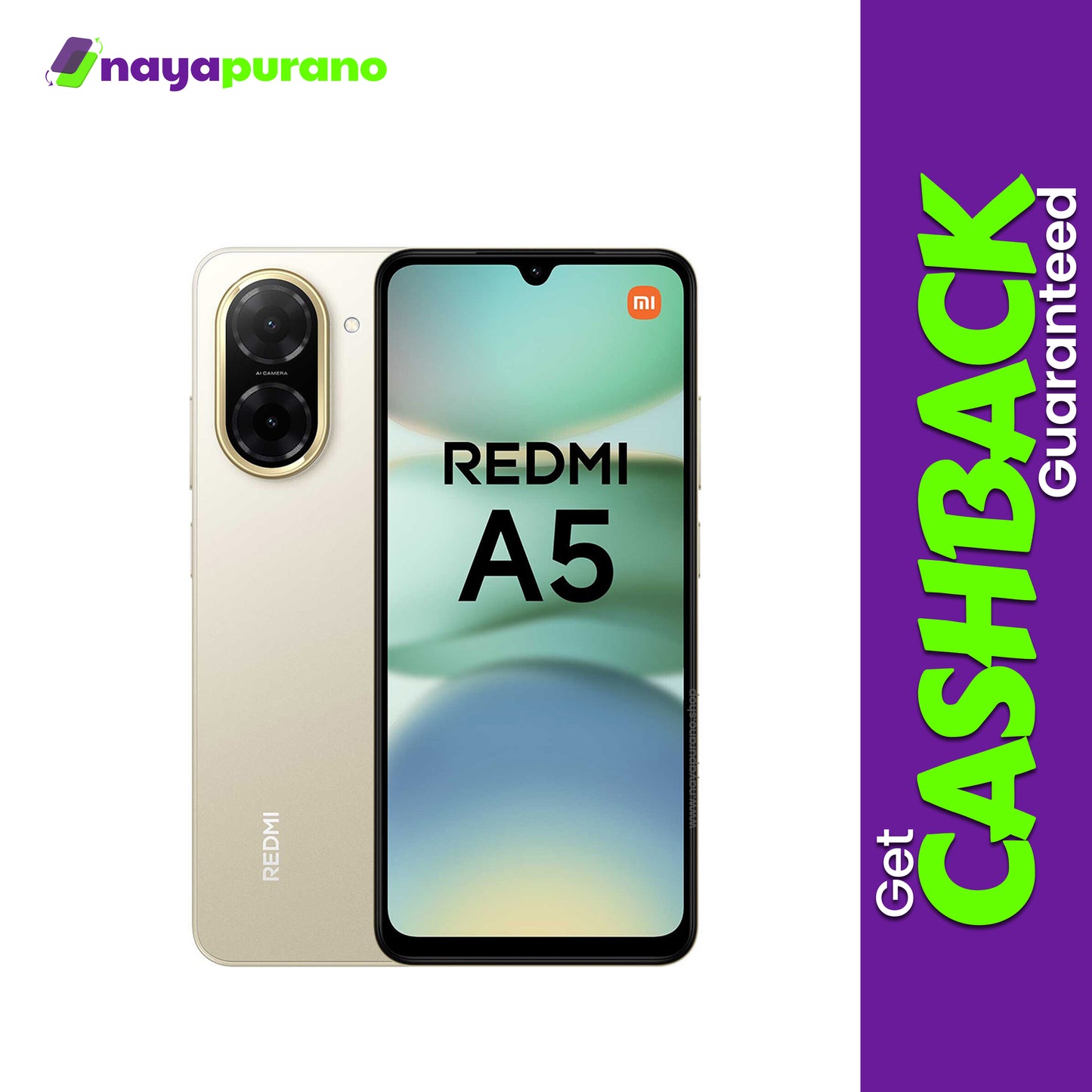 Buy Redmi A5, Redmi A5 Sandy Gold