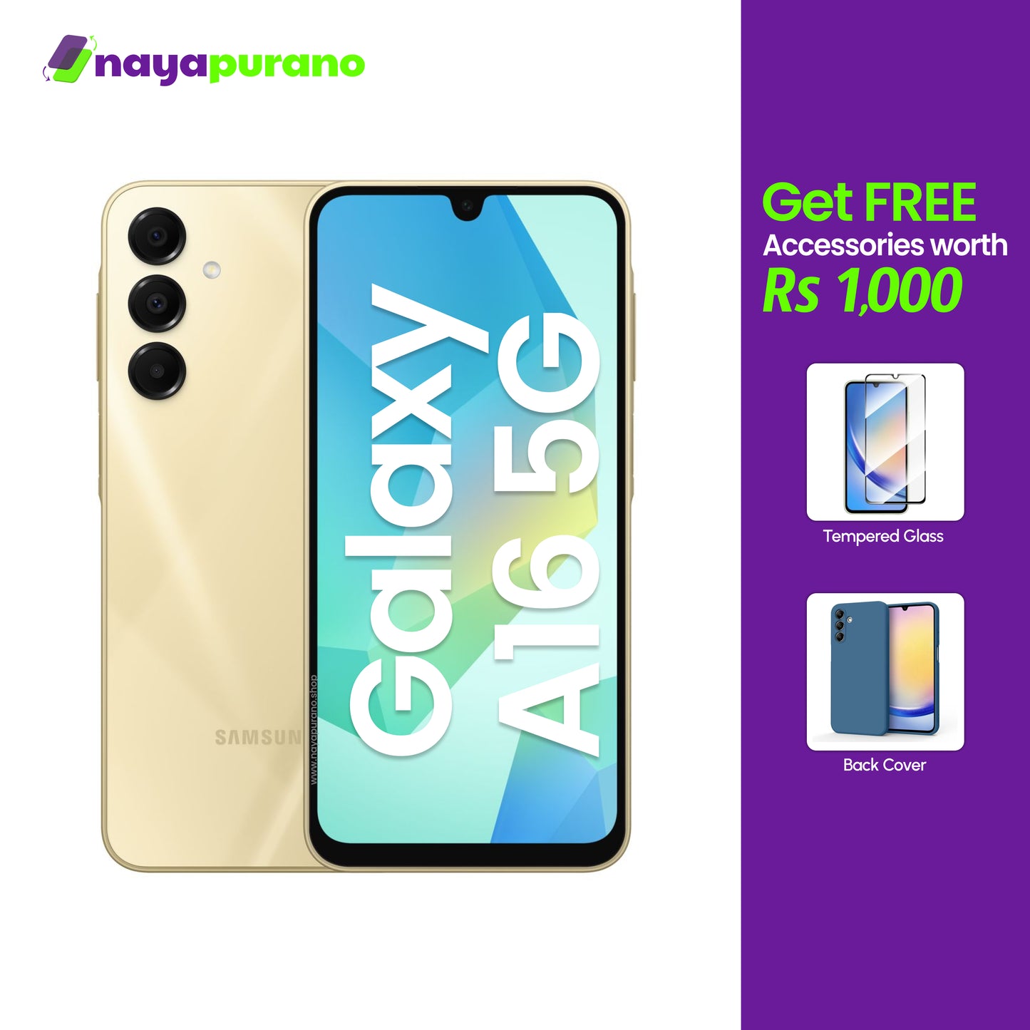 Buy Samsung Galaxy A16 5G, Samsung Galaxy A16 5G Gold