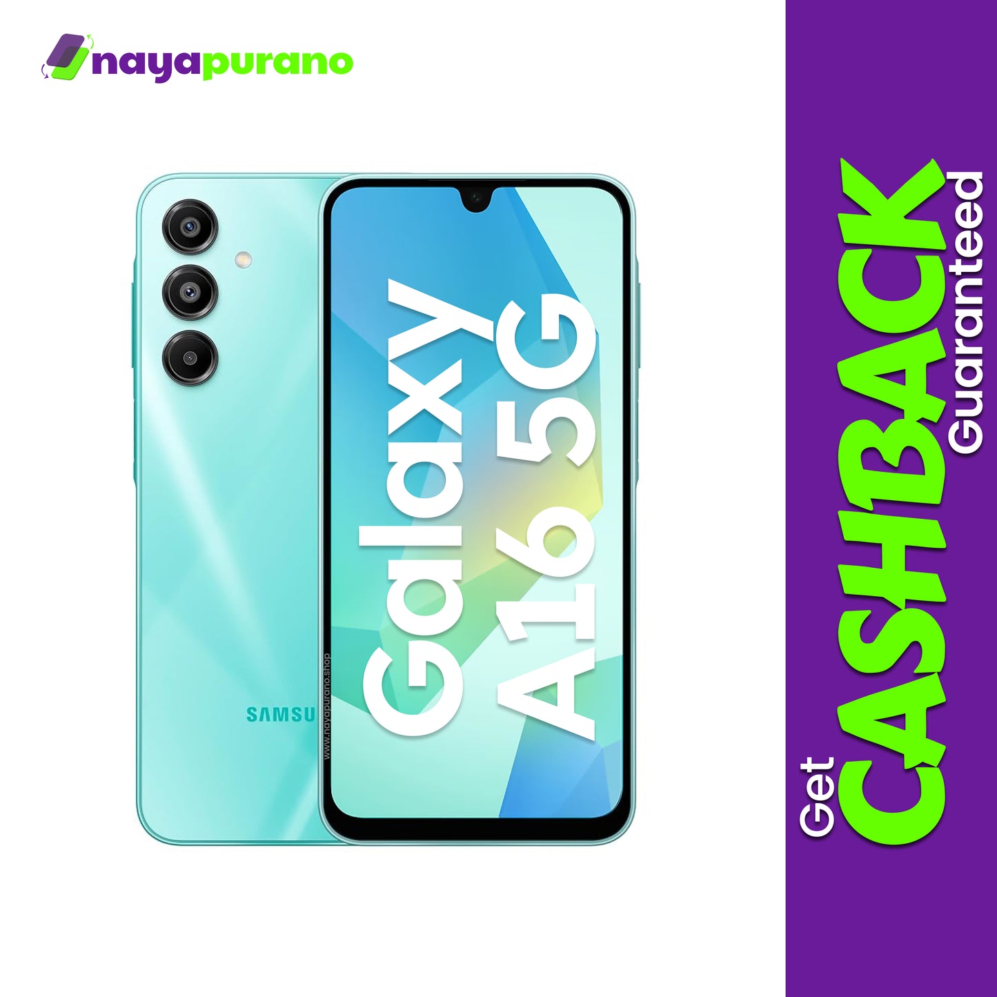 Buy Samsung Galaxy A16, Samsung Galaxy A16 Light Green