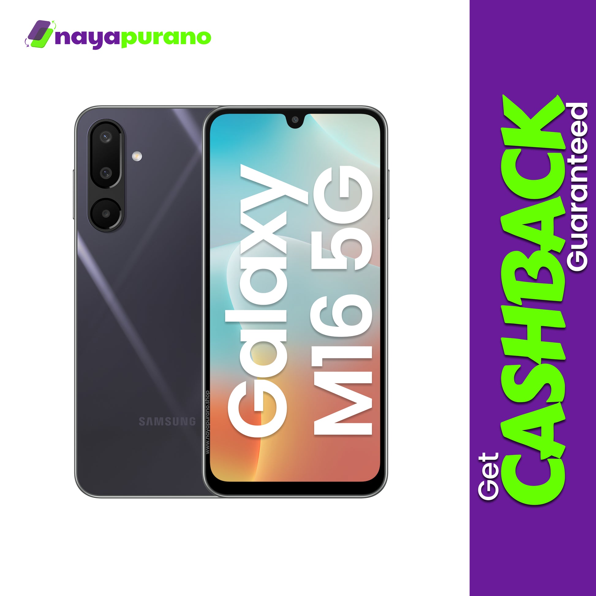 Buy Samsung Galaxy M16, Samsung Galaxy M16 Thunder Black