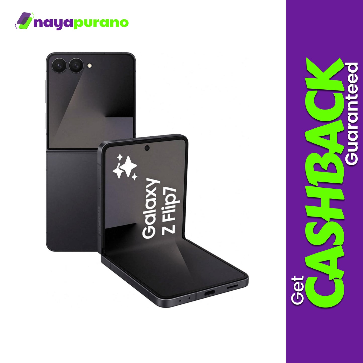 Buy Samsung Galaxy ZFlip7, Samsung Galaxy ZFlip7 Jet Black