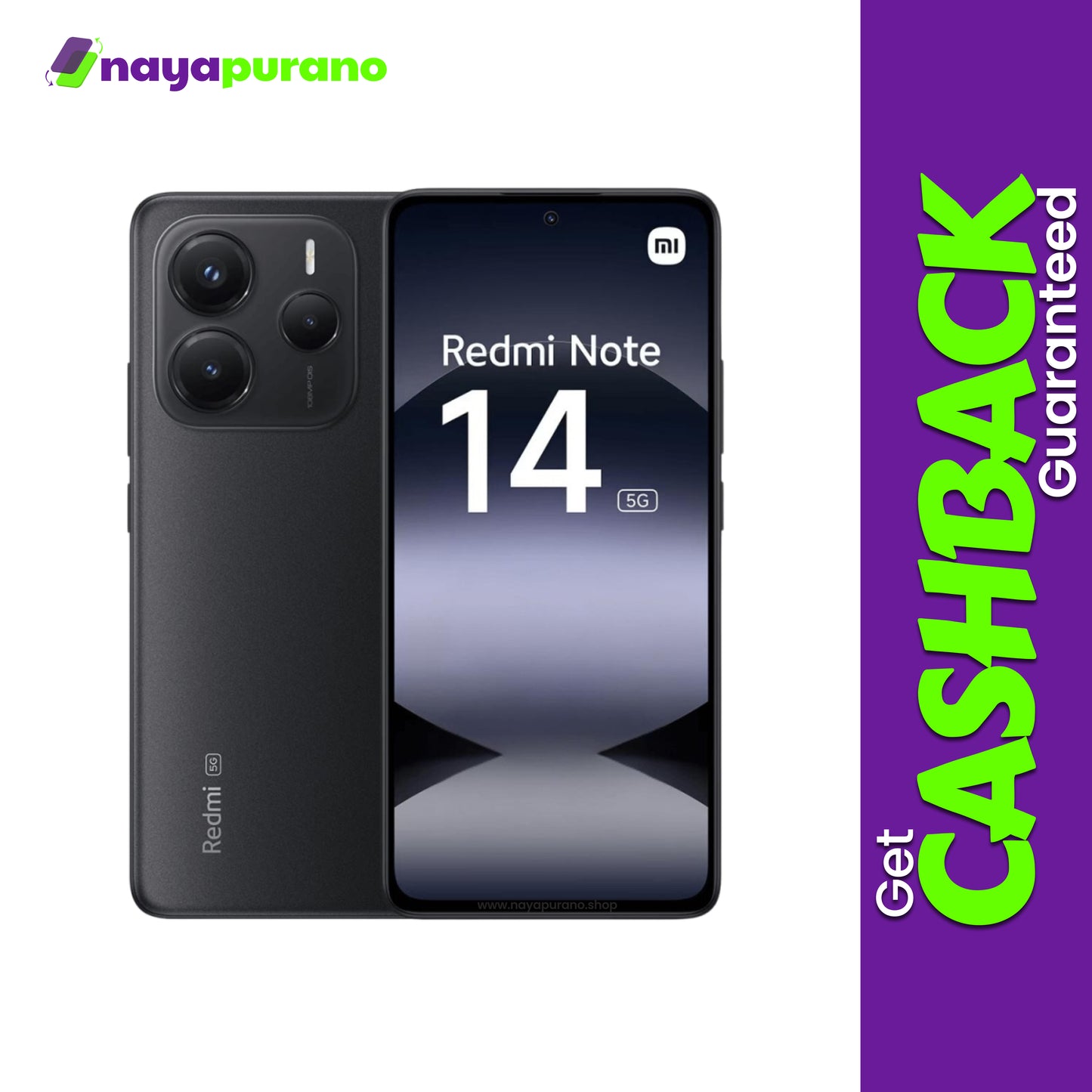 Buy Xiaomi Redmi Note 14 5G, Xiaomi Redmi Note 14 5G Midnight Black