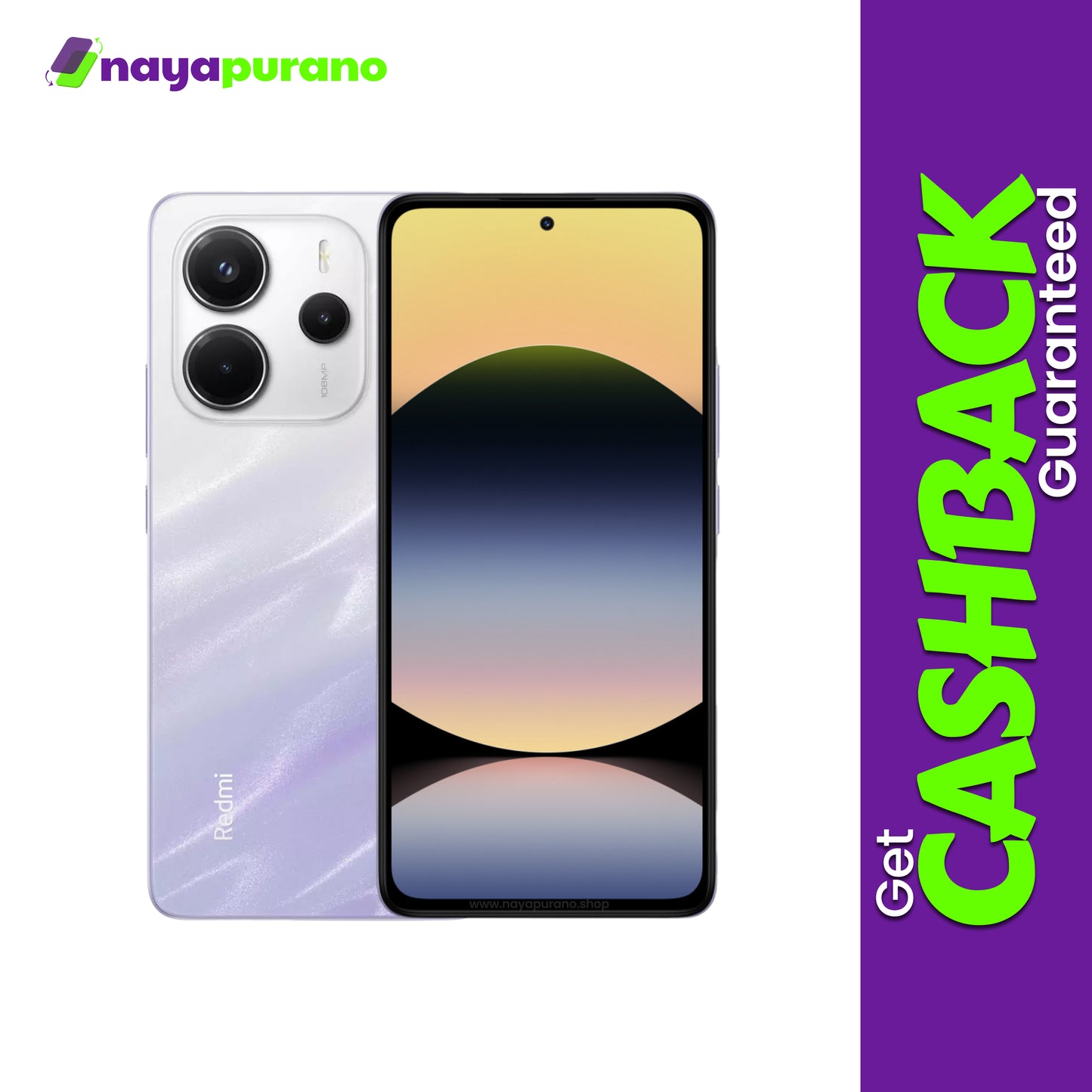 Buy Xiaomi Redmi Note 14 4G , Xiaomi Redmi Note 14 4G Mist Purple