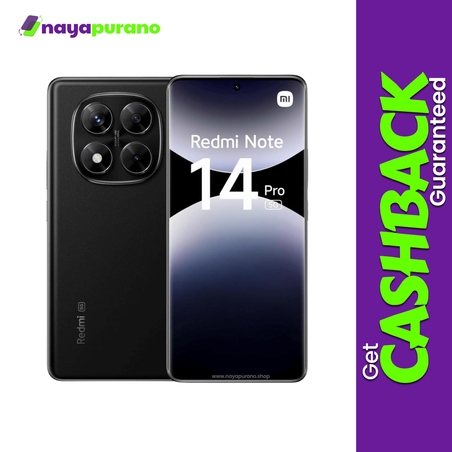 Buy Xiaomi Redmi Note 14 Pro 5G, Xiaomi Redmi Note 14 Pro 5G Midnight Black