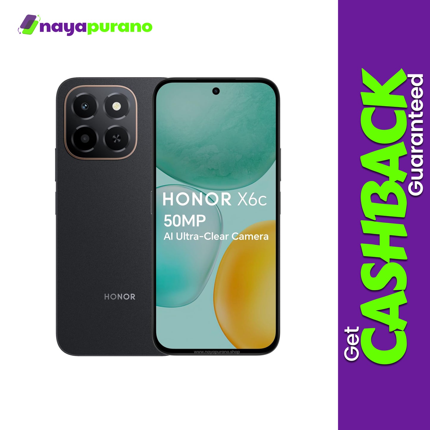 Buy HONOR X6C, HONOR X6C Midnight Black