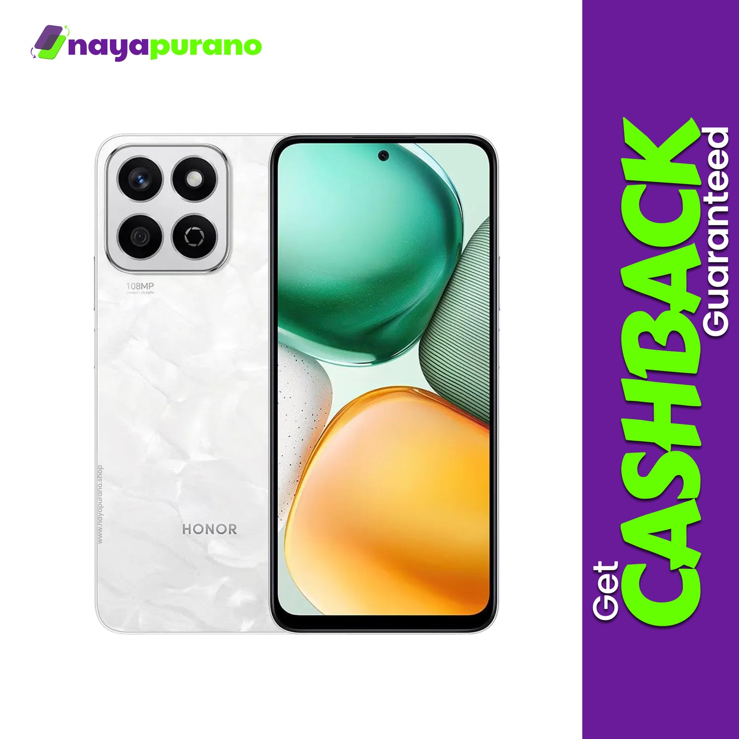 Buy Honor X7c, Honor X7c Moonlight White