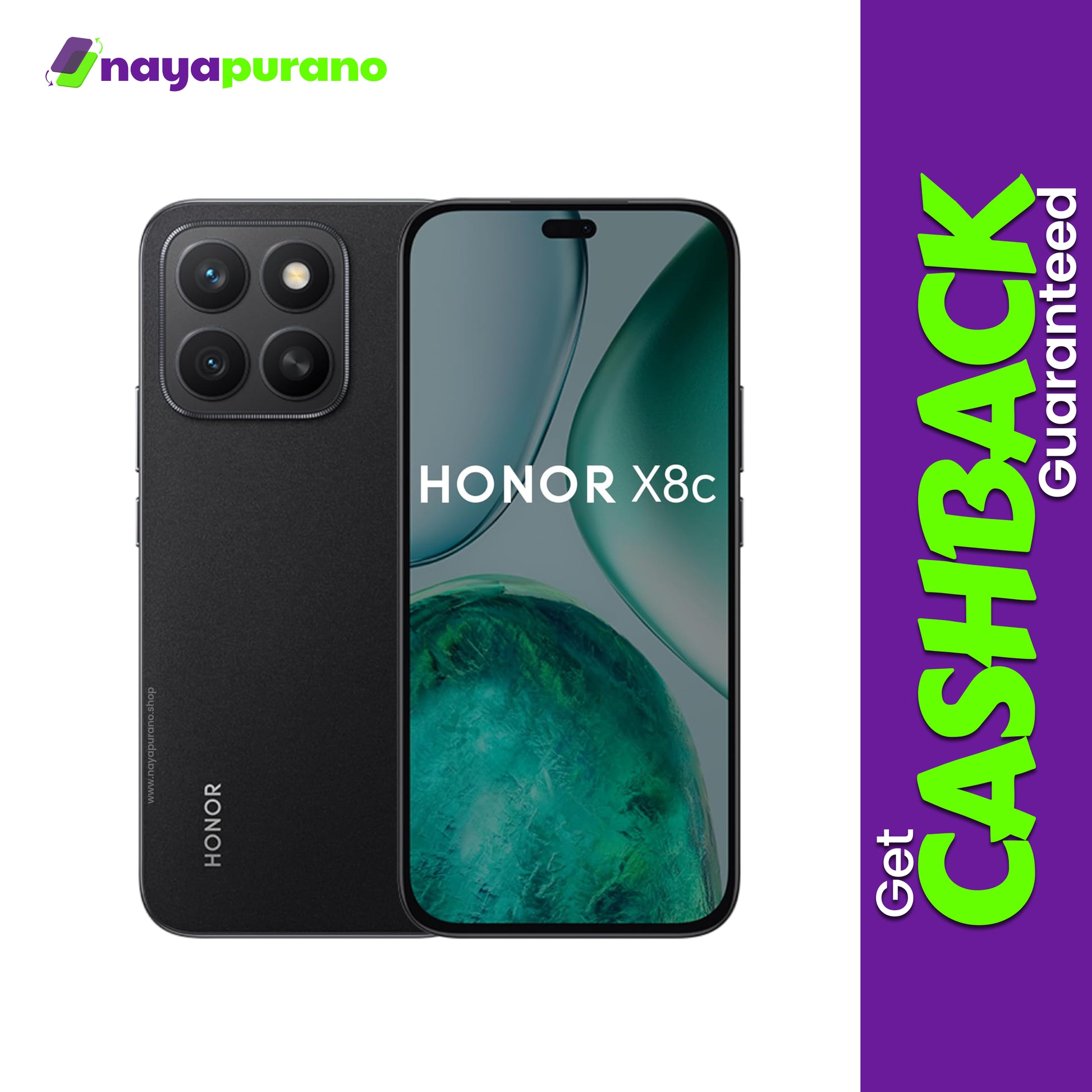 Buy Honor X8c, Honor X8c Midnight Black