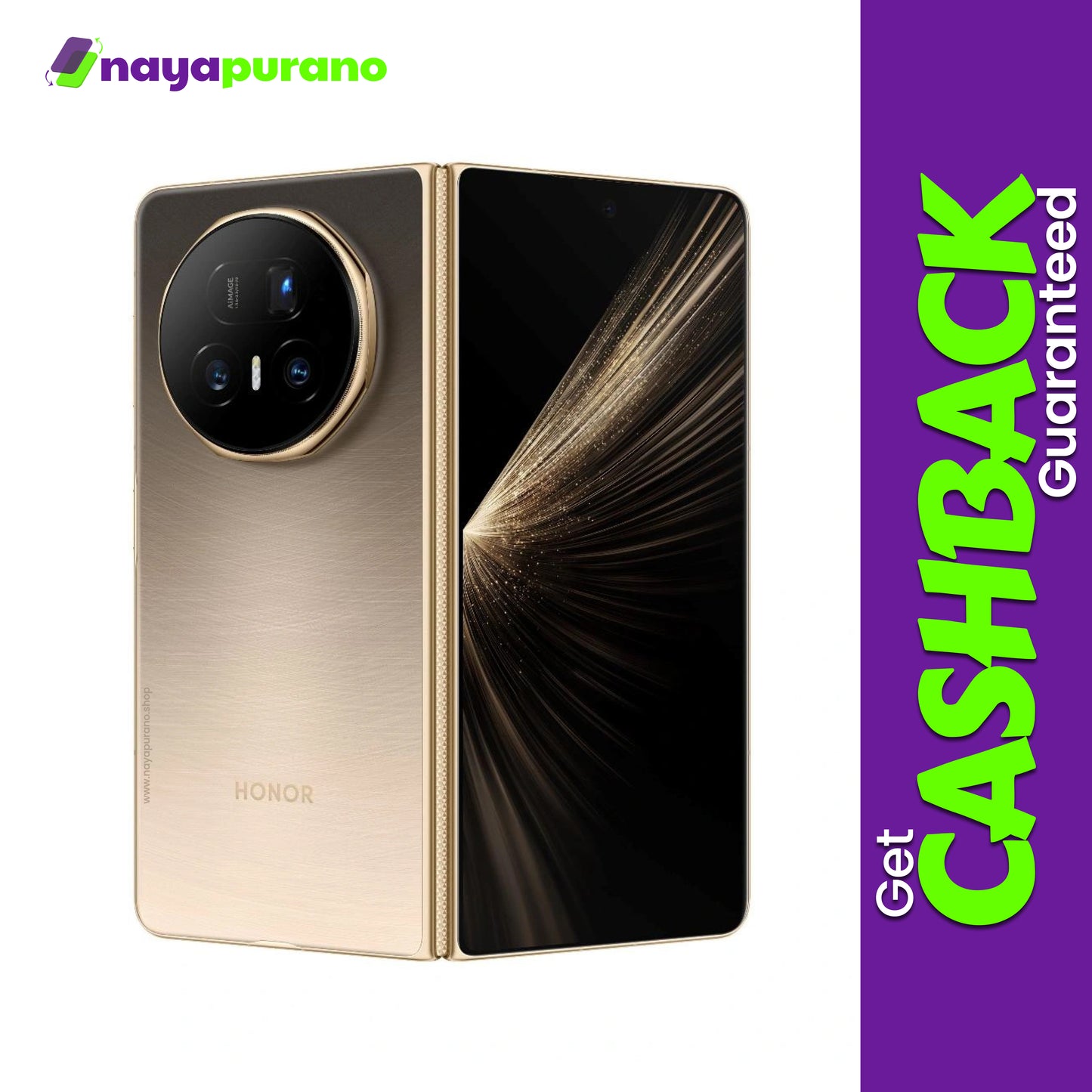 Buy Honor Magic V5, Honor Magic V5 Dawn Gold