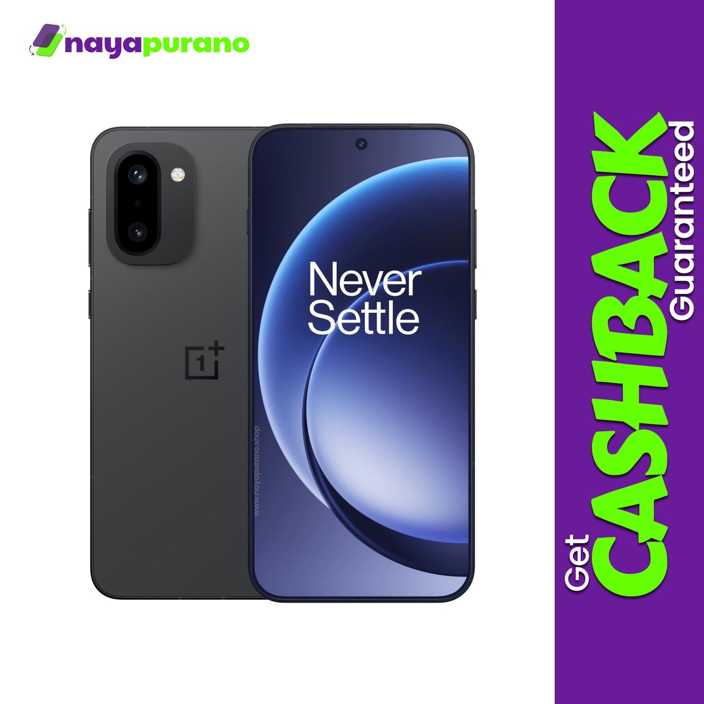 Buy OnePlus 15R, OnePlus 15R Charcoal Black