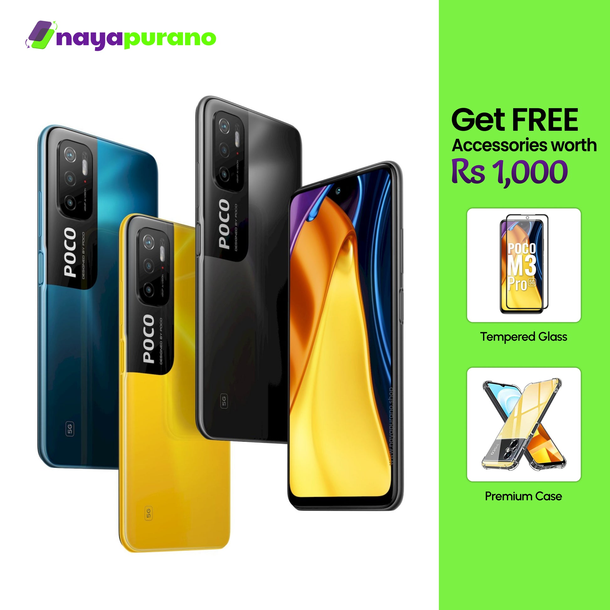 Buy POCO M3 Pro 5G, POCO M3 Pro 5G All Colors