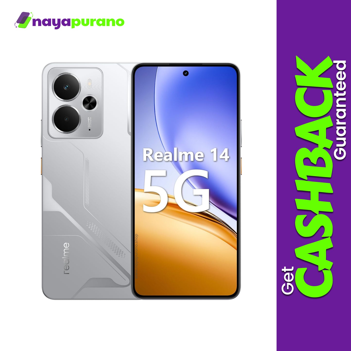 Buy Realme 14, Realme 14 Silver