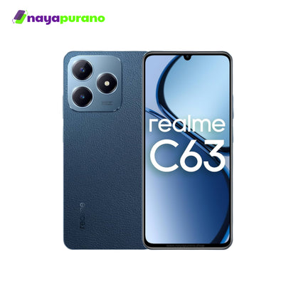 Buy Realme C63, Realme C63 Leather Blue