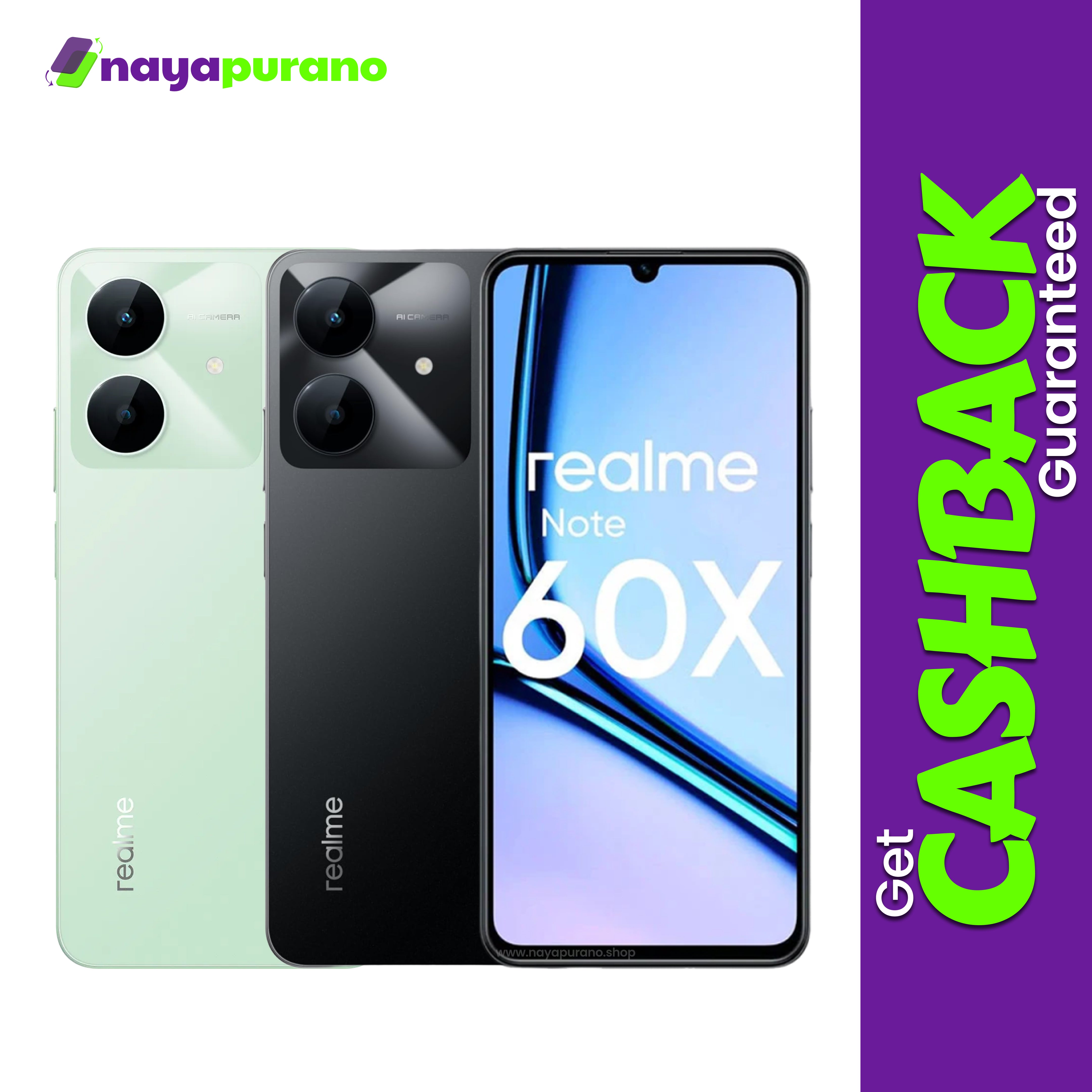 Realme Note 60x – NayaPurano Shop