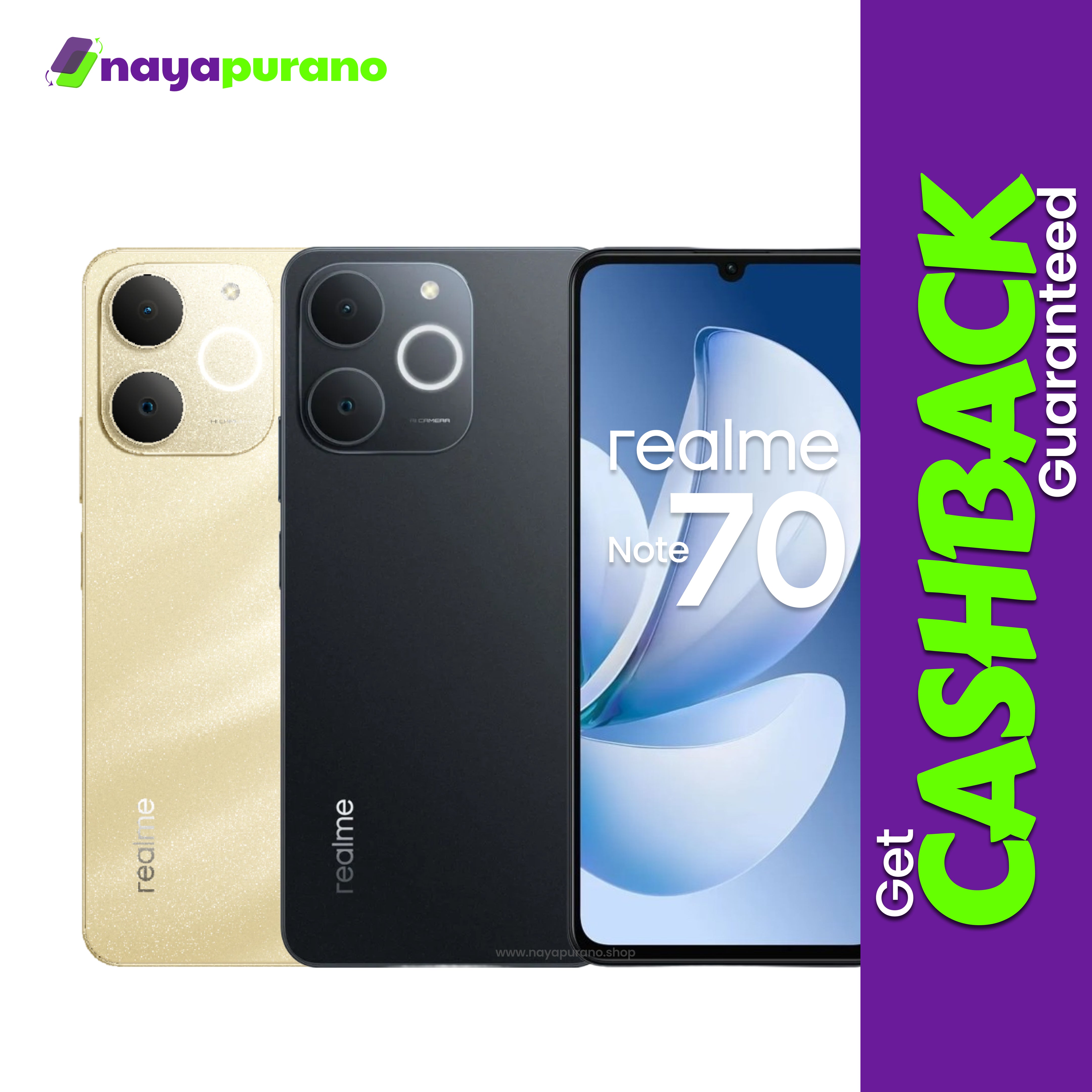 Realme Note 70 – NayaPurano Shop