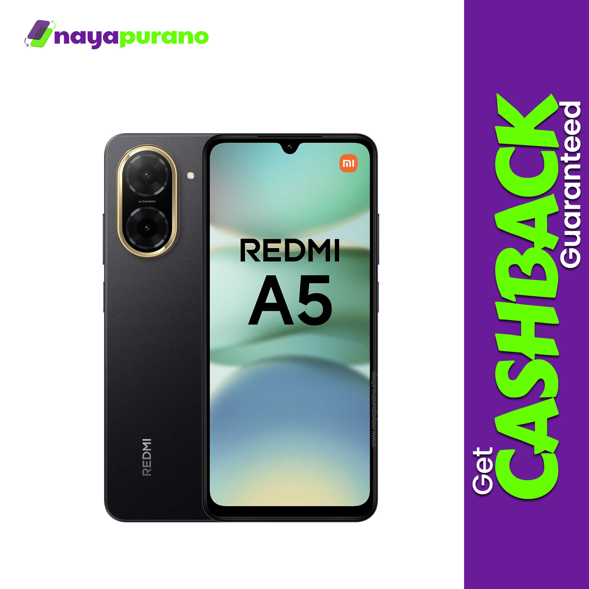 Buy Redmi A5, Redmi A5 Midnight Black
