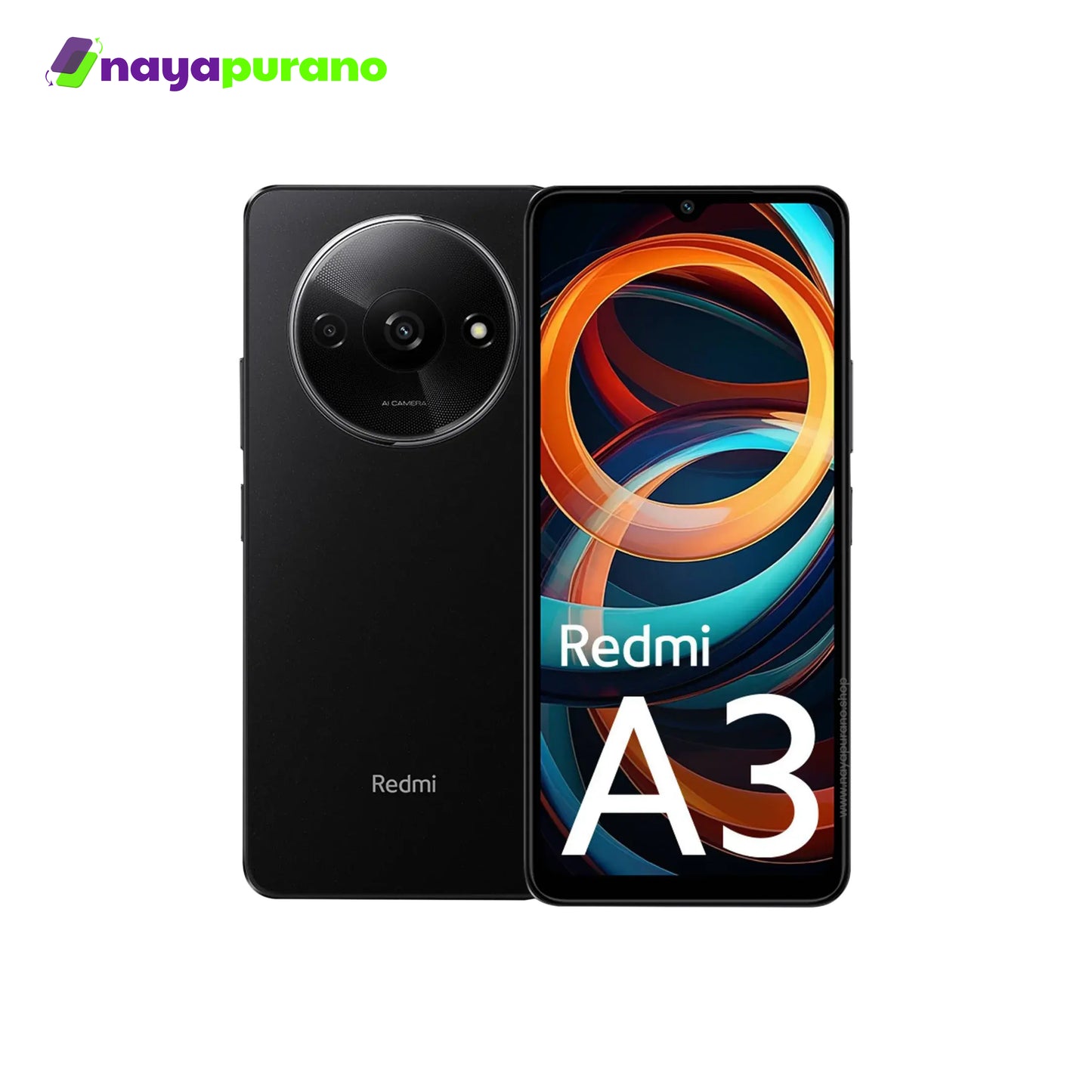 Buy Redmi A3, Redmi A3 Midnight Black