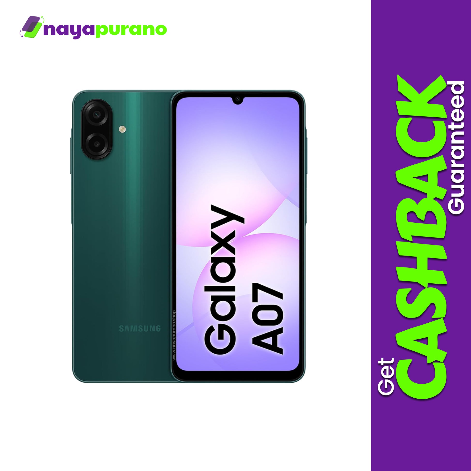 Buy Samsung Galaxy A07, Samsung Galaxy A07 Dark Green