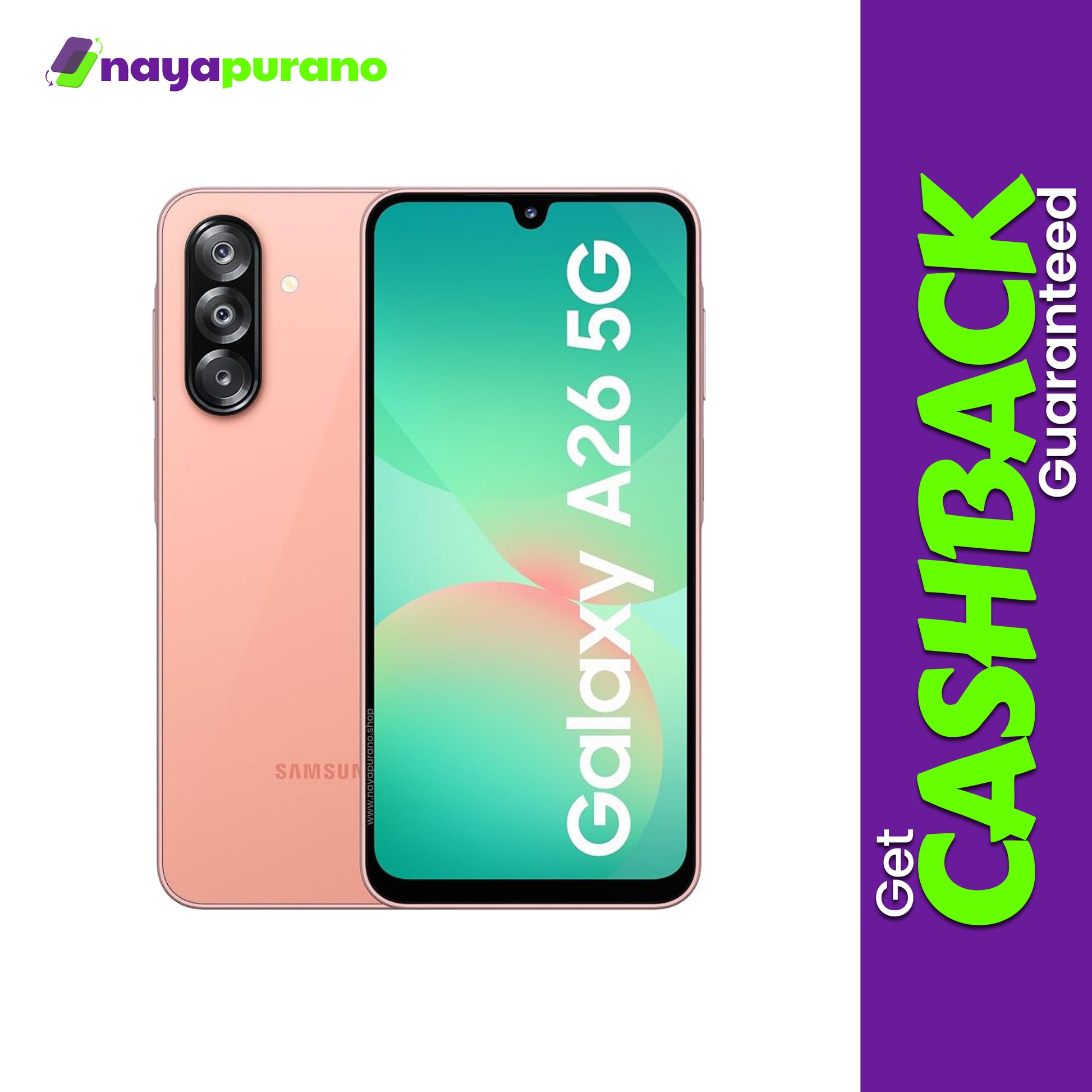 Buy Samsung Galaxy A26 5G, Samsung Galaxy A26 5G Peach Pink