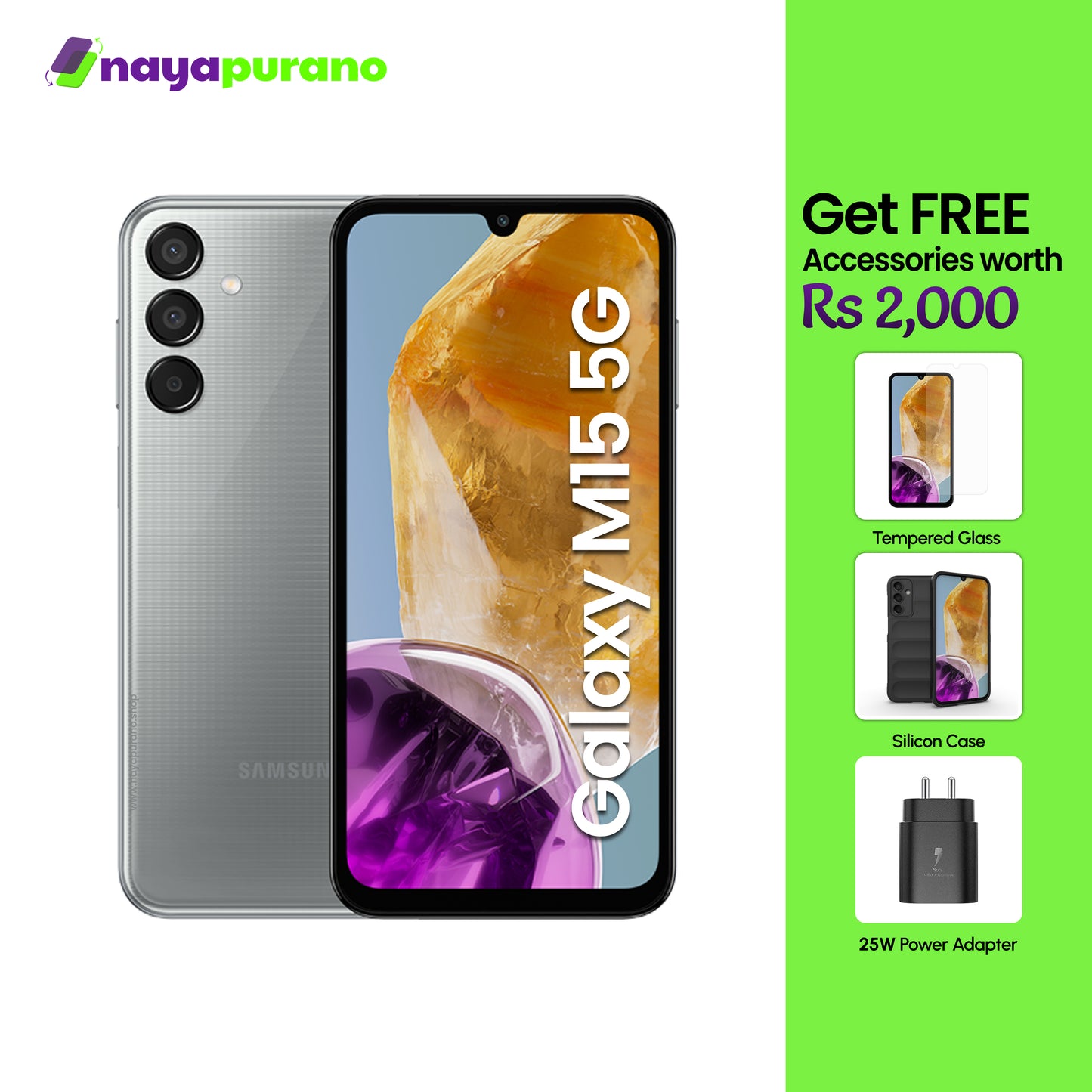 Buy Samsung Galaxy M15 5G Grey, Buy Samsung Galaxy M15 5G