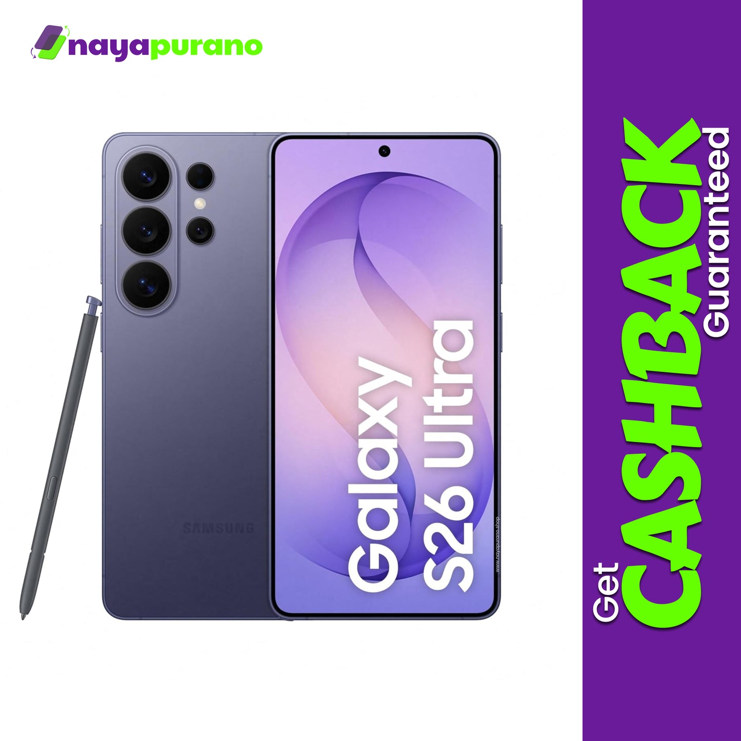 Buy Samsung Galaxy S26 Ultra, Samsung Galaxy S26 Ultra Cobalt Violet
