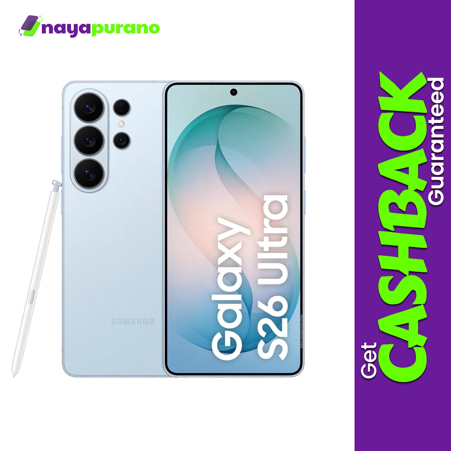 Buy Samsung Galaxy S26 Ultra, Samsung Galaxy S26 Ultra Sky Blue
