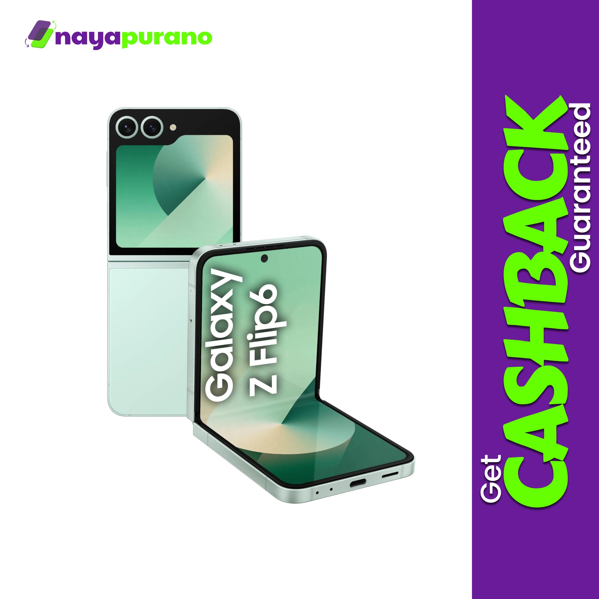Buy Samsung Galaxy Z Flip 6, Samsung Galaxy Z Flip 6 Mint