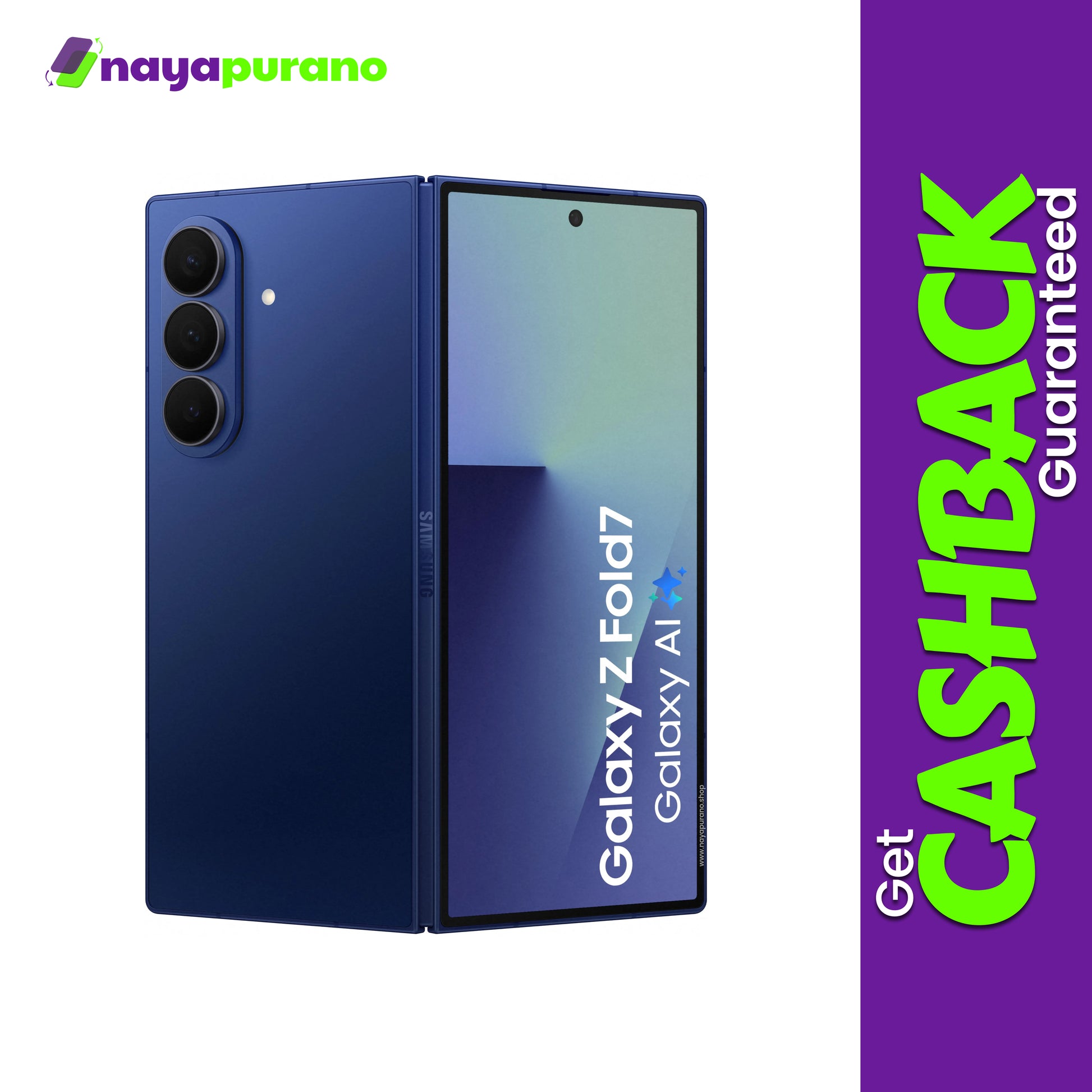 Buy Samsung Galaxy ZFold7, Samsung Galaxy ZFold7 Blue Shadow 