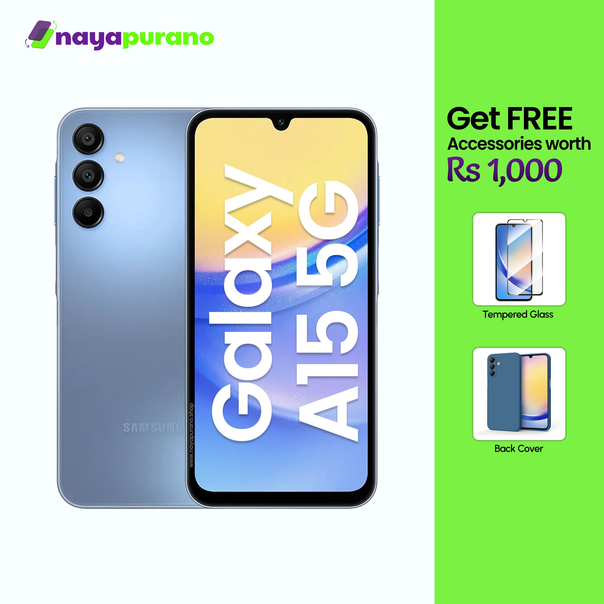 Buy Samsung Galaxy A15 5G, Samsung Galaxy A15 5G Magical Blue