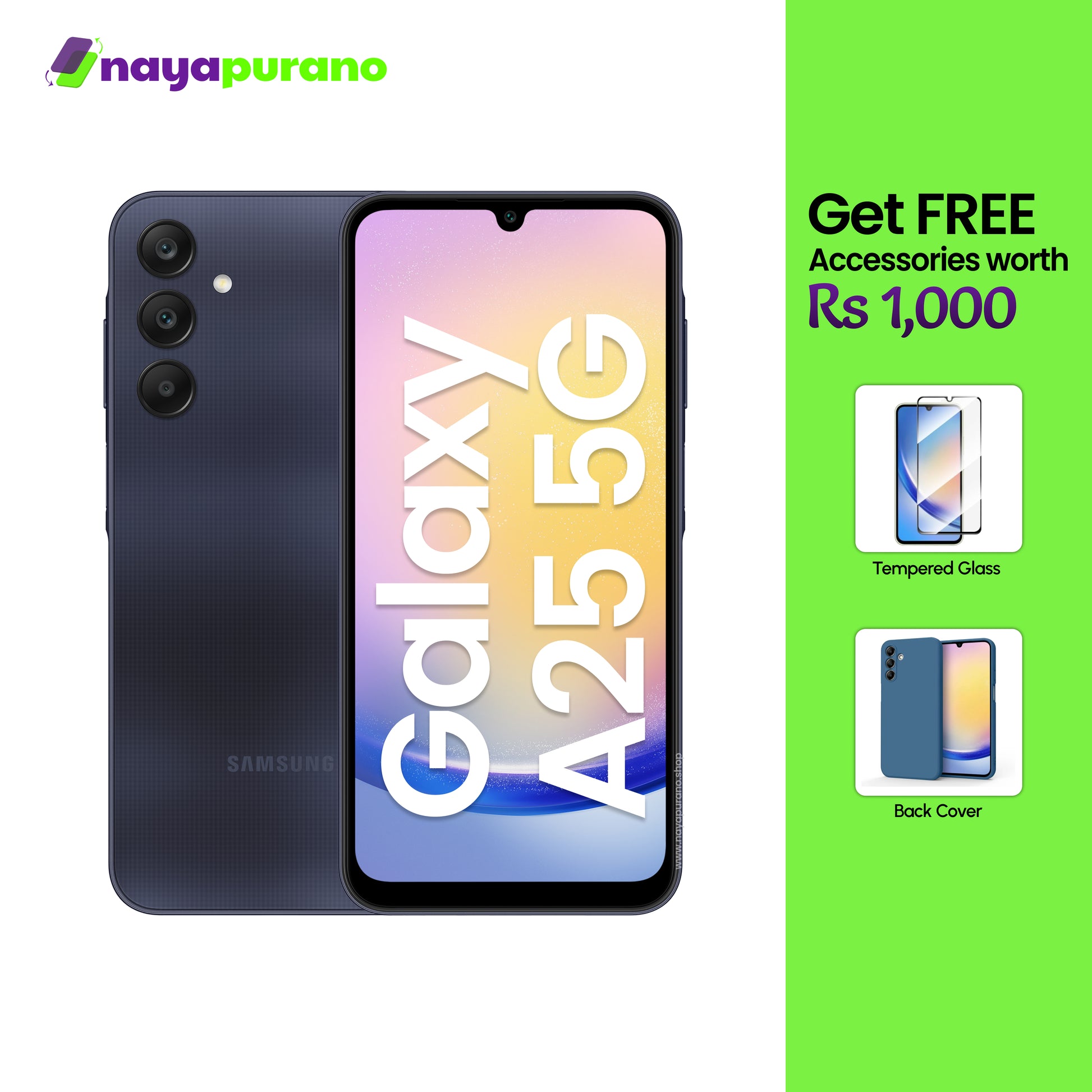 Buy Samsung Galaxy A25 5G, Samsung Galaxy A25 5G Blue Black