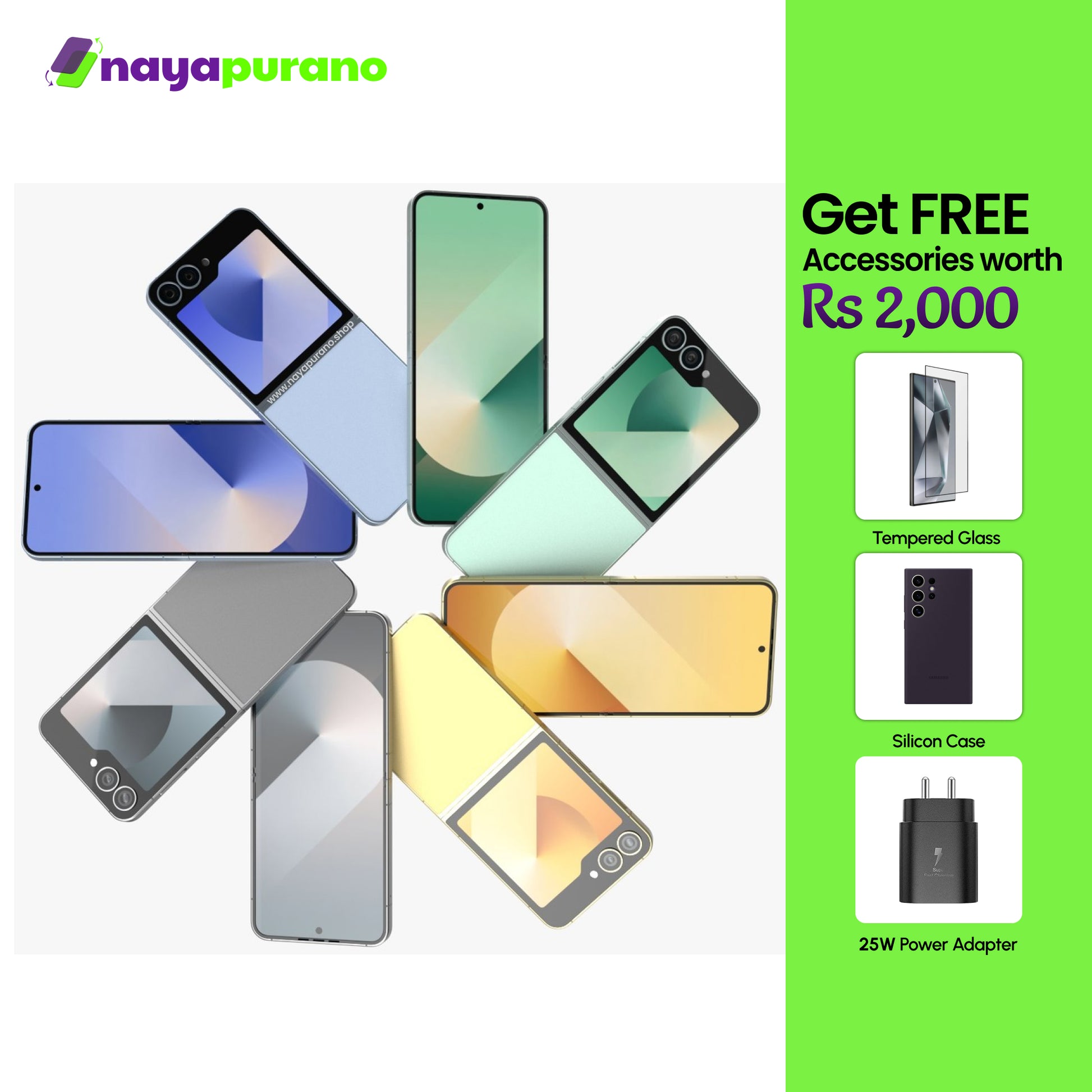 Buy Samsung Galaxy Z Flip6, Samsung Galaxy Z Flip6 all colors