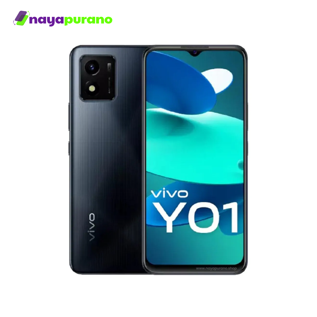 Brand new Vivo Y01 Black, Exchange Vivo Y01 in ktm