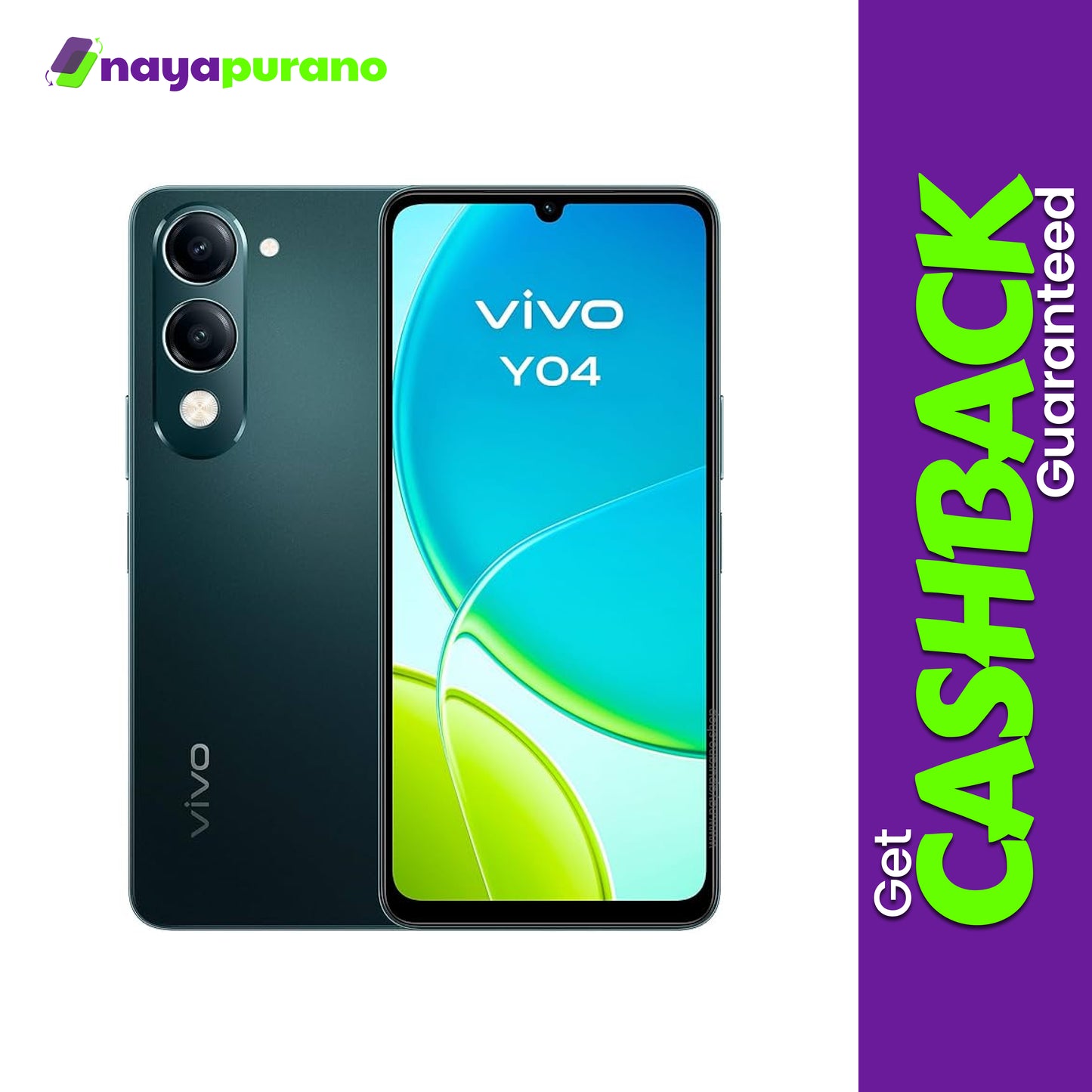 Buy Vivo Y04, Vivo Y04 Green