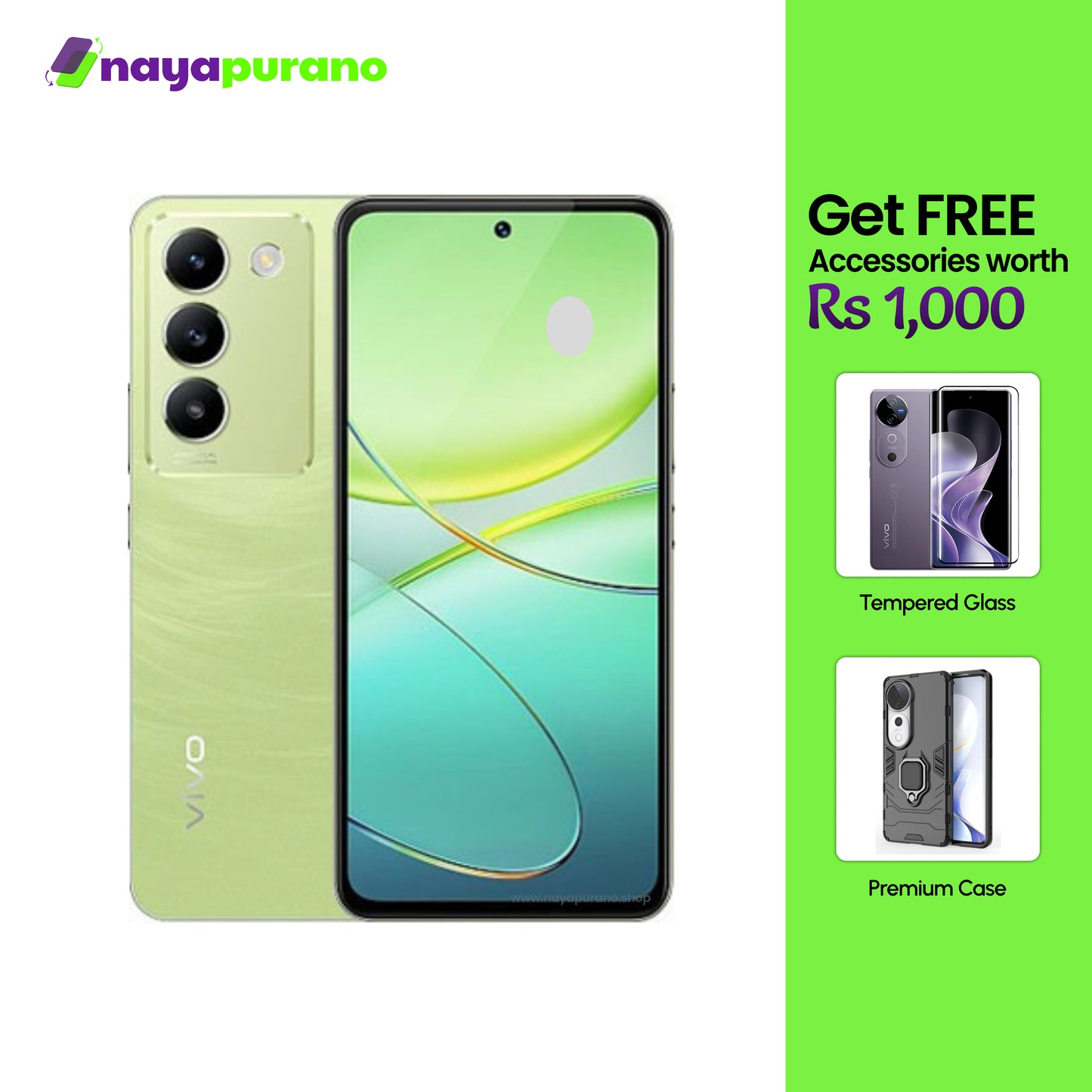 Buy Vivo V30 Lite, Vivo V30 Lite Crystal Green