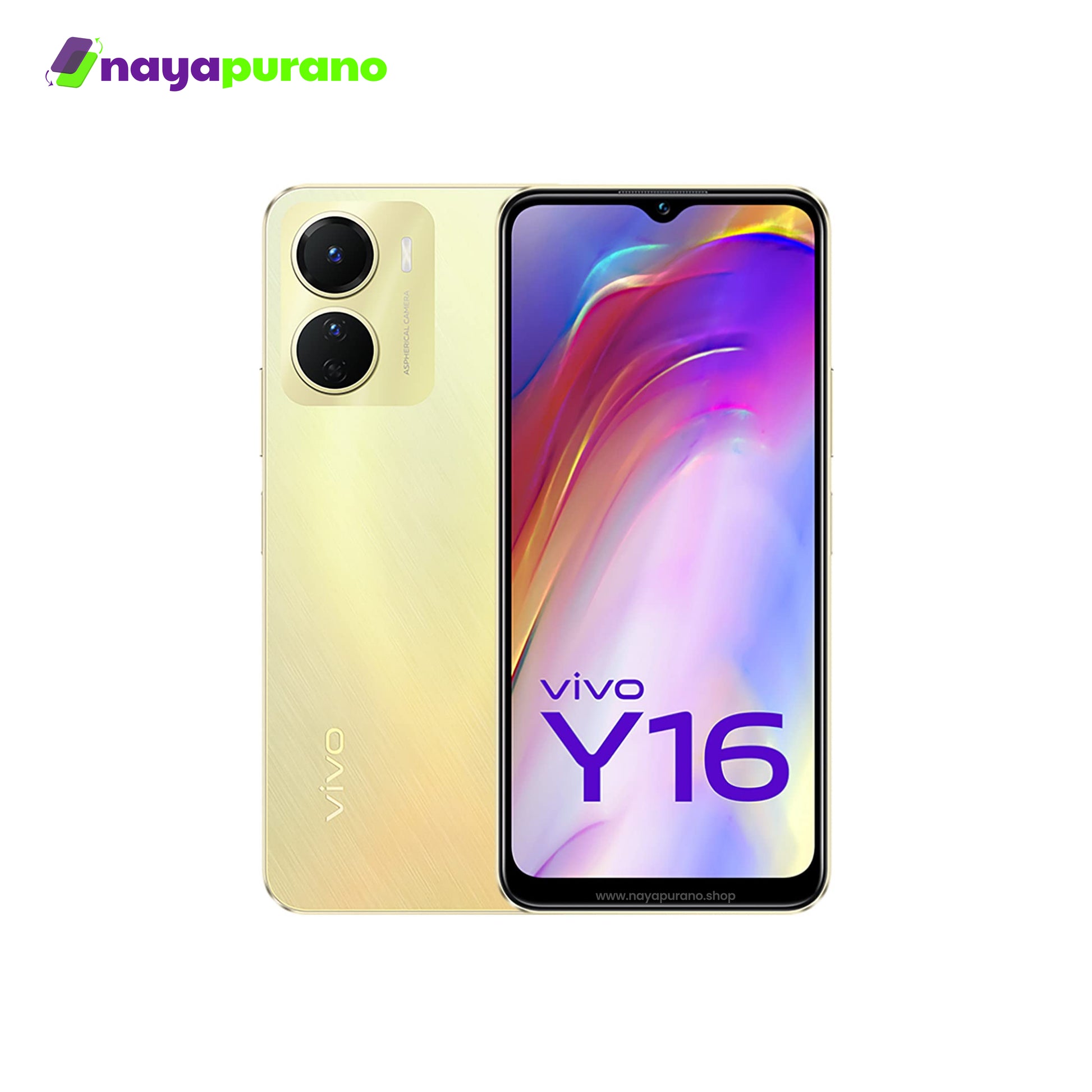 Buy Vivo Y16, Vivo Y16 Gold