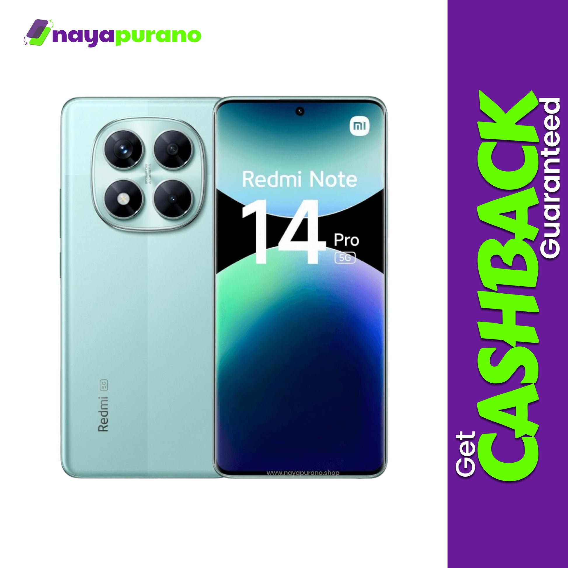 Buy Xiaomi Redmi Note 14 Pro 5G, Xiaomi Redmi Note 14 Pro 5G Coral Green