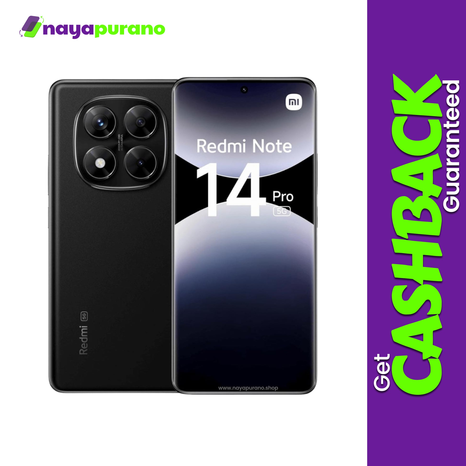 Buy Xiaomi Redmi Note 14 Pro 5G, Xiaomi Redmi Note 14 Pro 5G Midnight Black