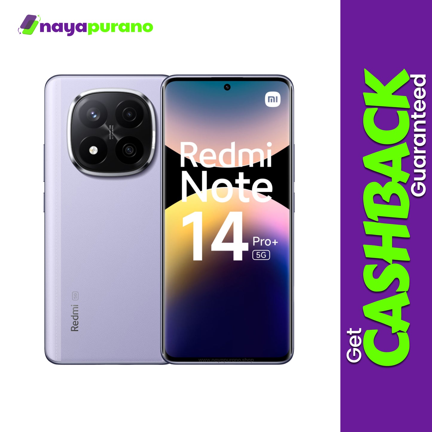 Buy Xiaomi Redmi Note 14 Pro 5G, Xiaomi Redmi Note 14 Pro 5G Lavender Purple