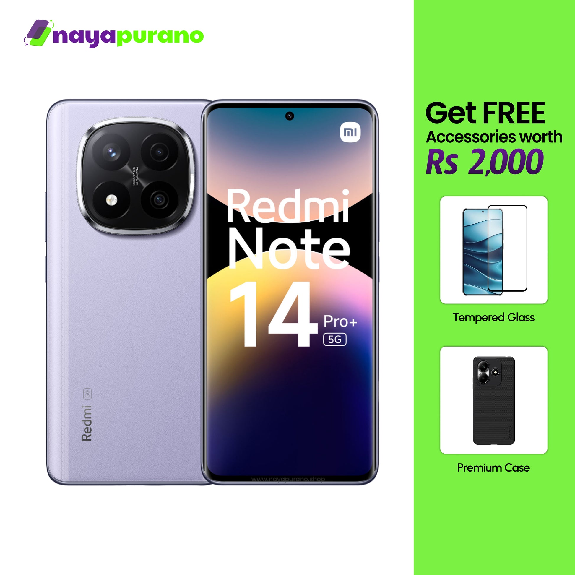 Buy Redmi Note 14 Pro+ 5G Lavender Purple, Buy Redmi Note 14 Pro+ 5G 