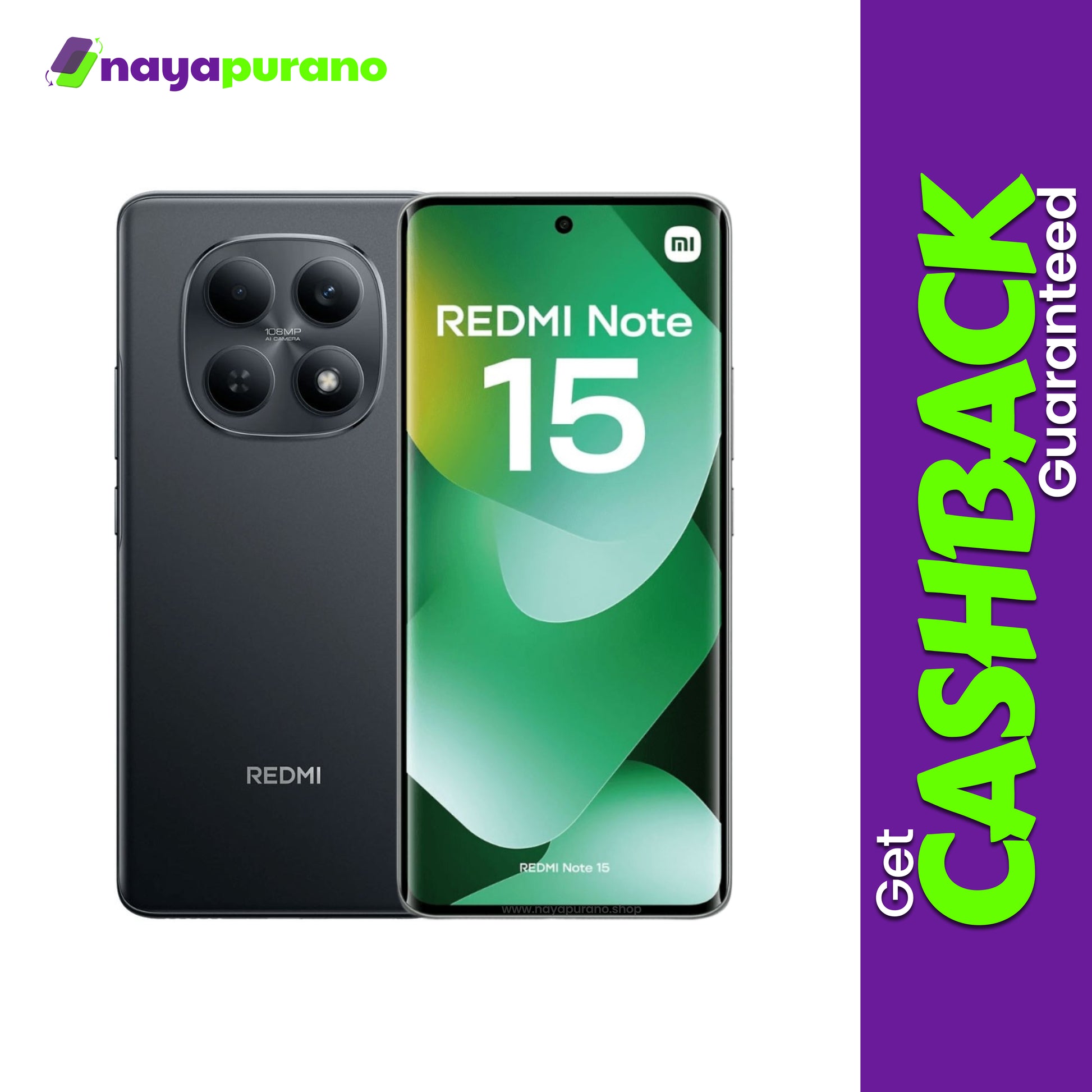 Buy Redmi Note 15 4G, Redmi Note 15 4G Black