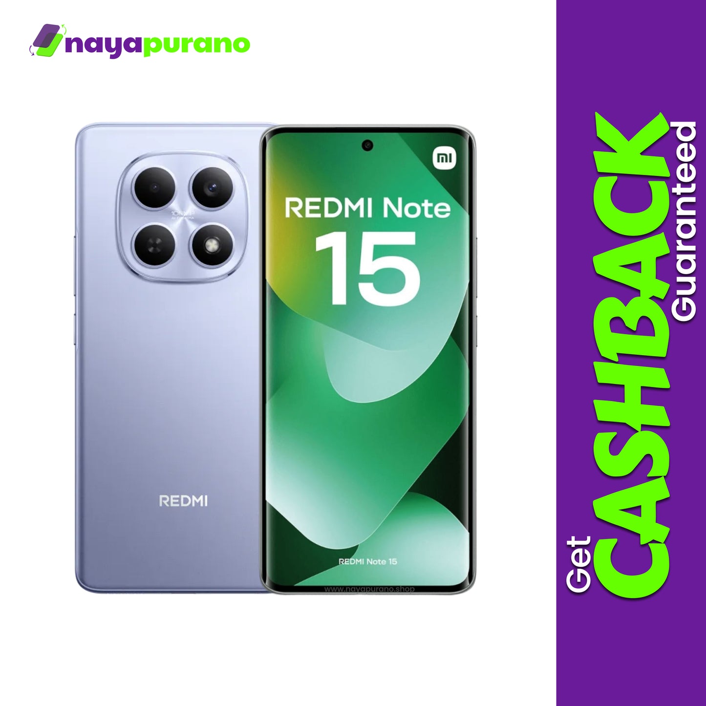 Buy Redmi Note 15 4G, Redmi Note 15 4G Purple