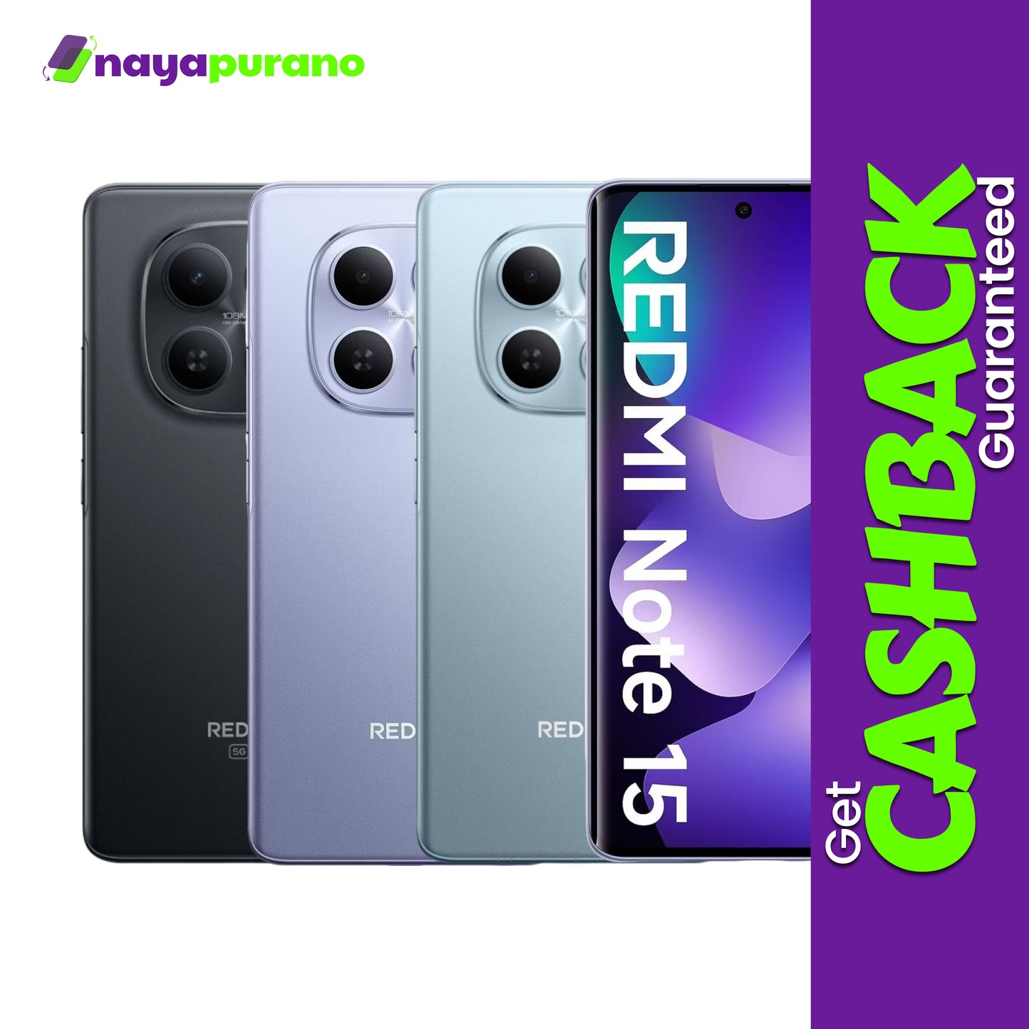 Buy Redmi Note 15 5G, Redmi Note 15 5G All Colors