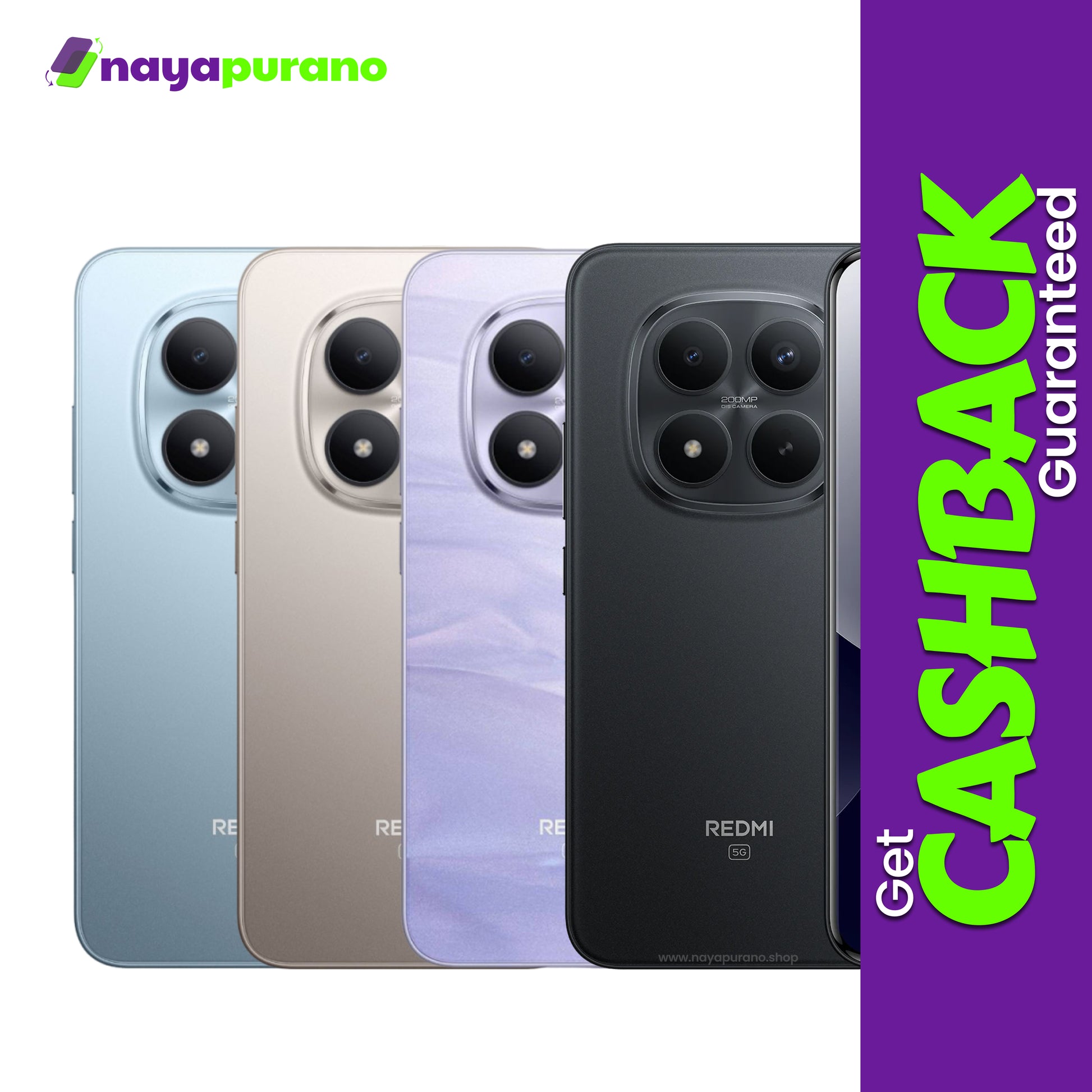 Buy Redmi Note 15 Pro 5G, Redmi Note 15 Pro 5G All Colors