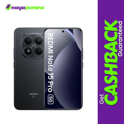 Buy Redmi Note 15 Pro 5G, Redmi Note 15 Pro 5G Black